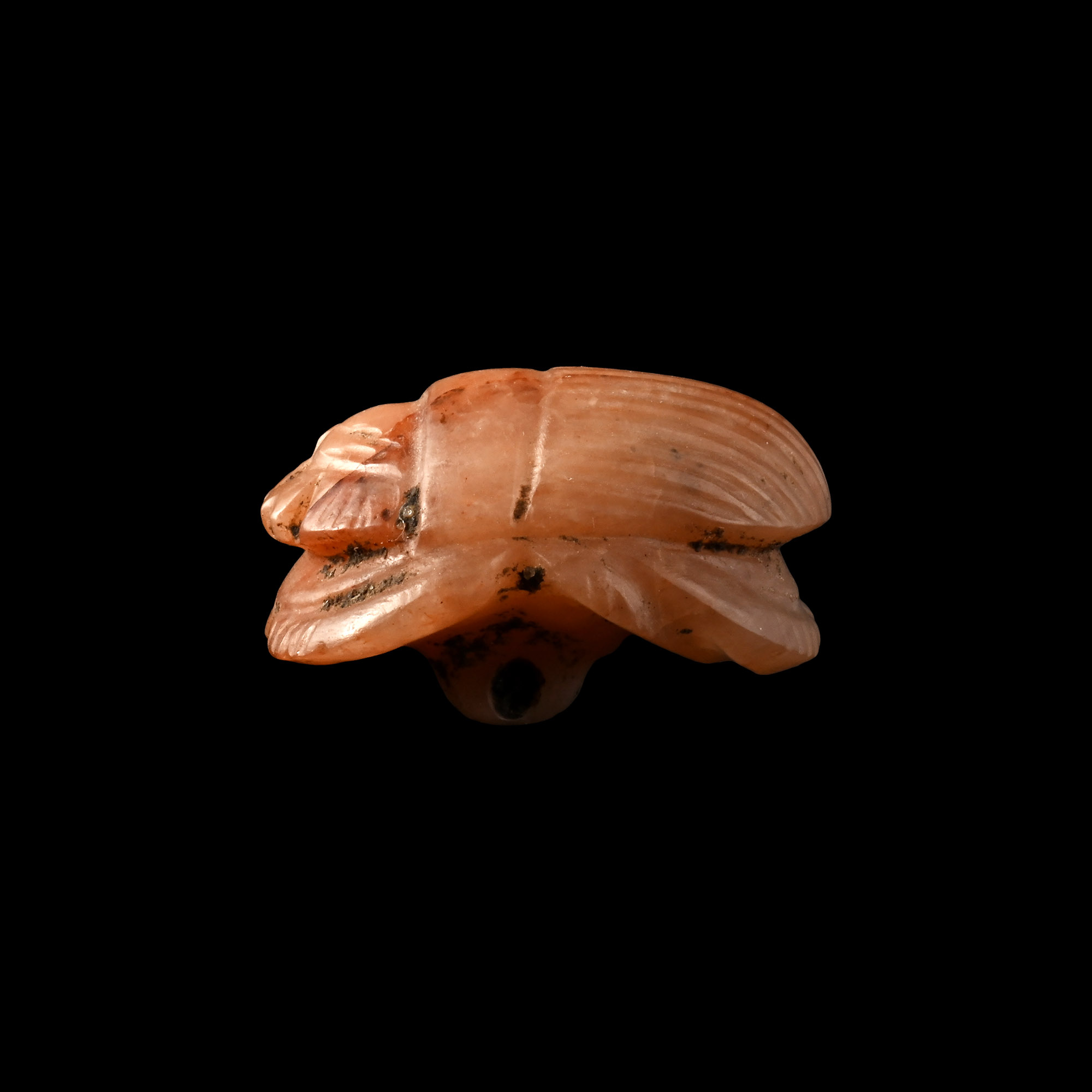 Egyptian Carnelian Heart Scarab