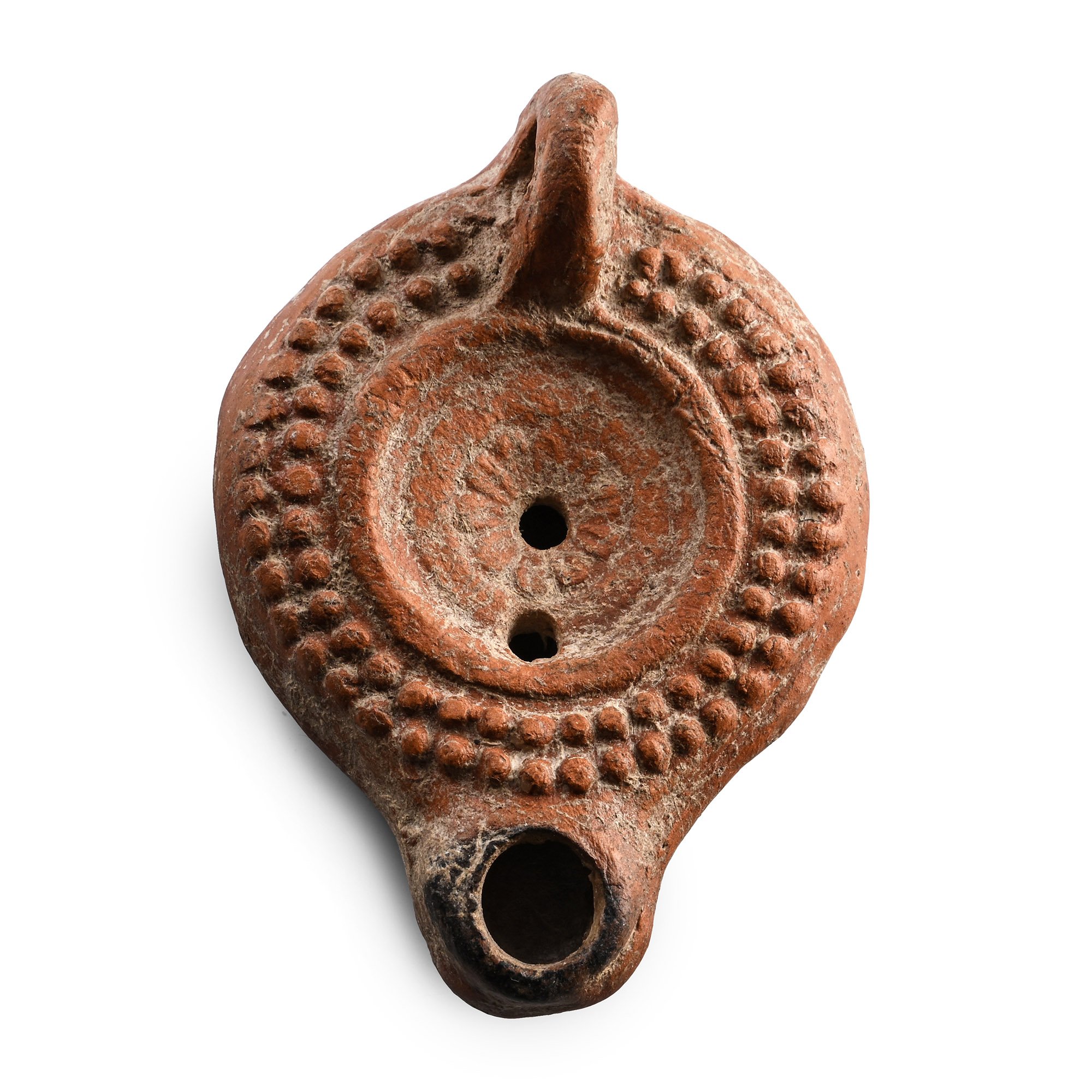 Roman Terracotta Oil Lamp