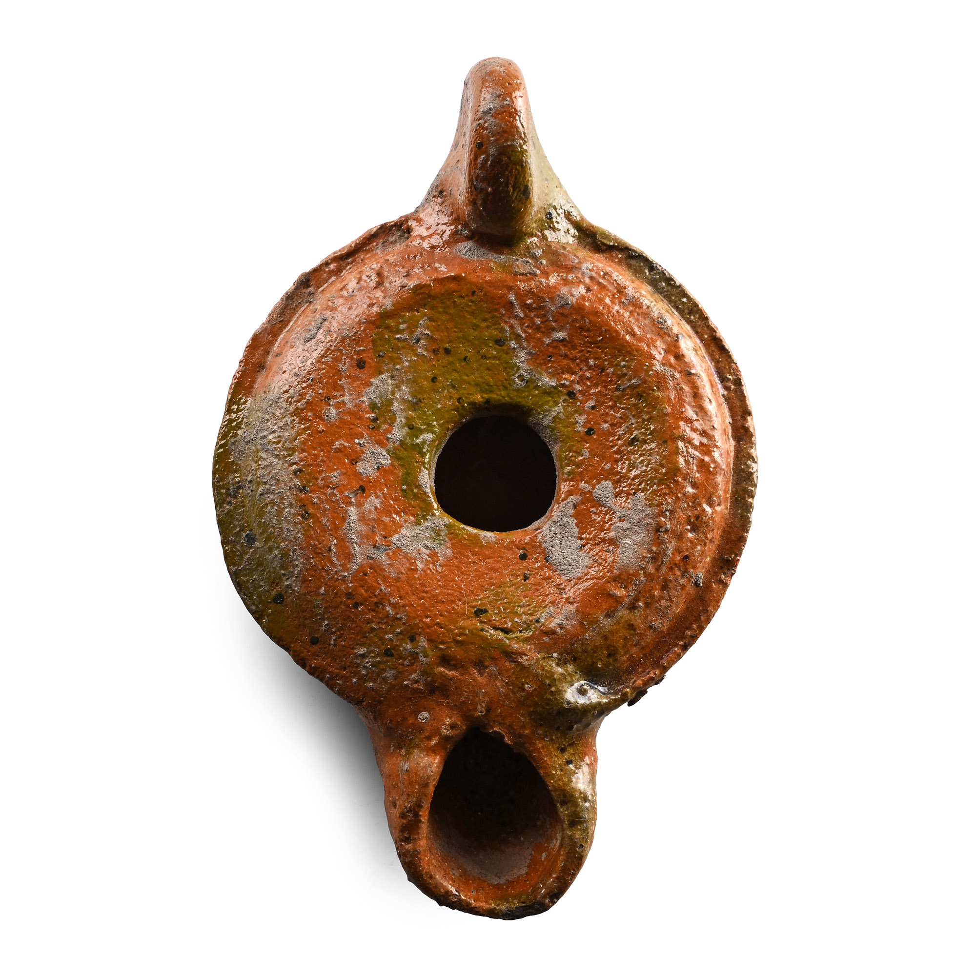 Western Asiatic Terracotta Oil Lamp
