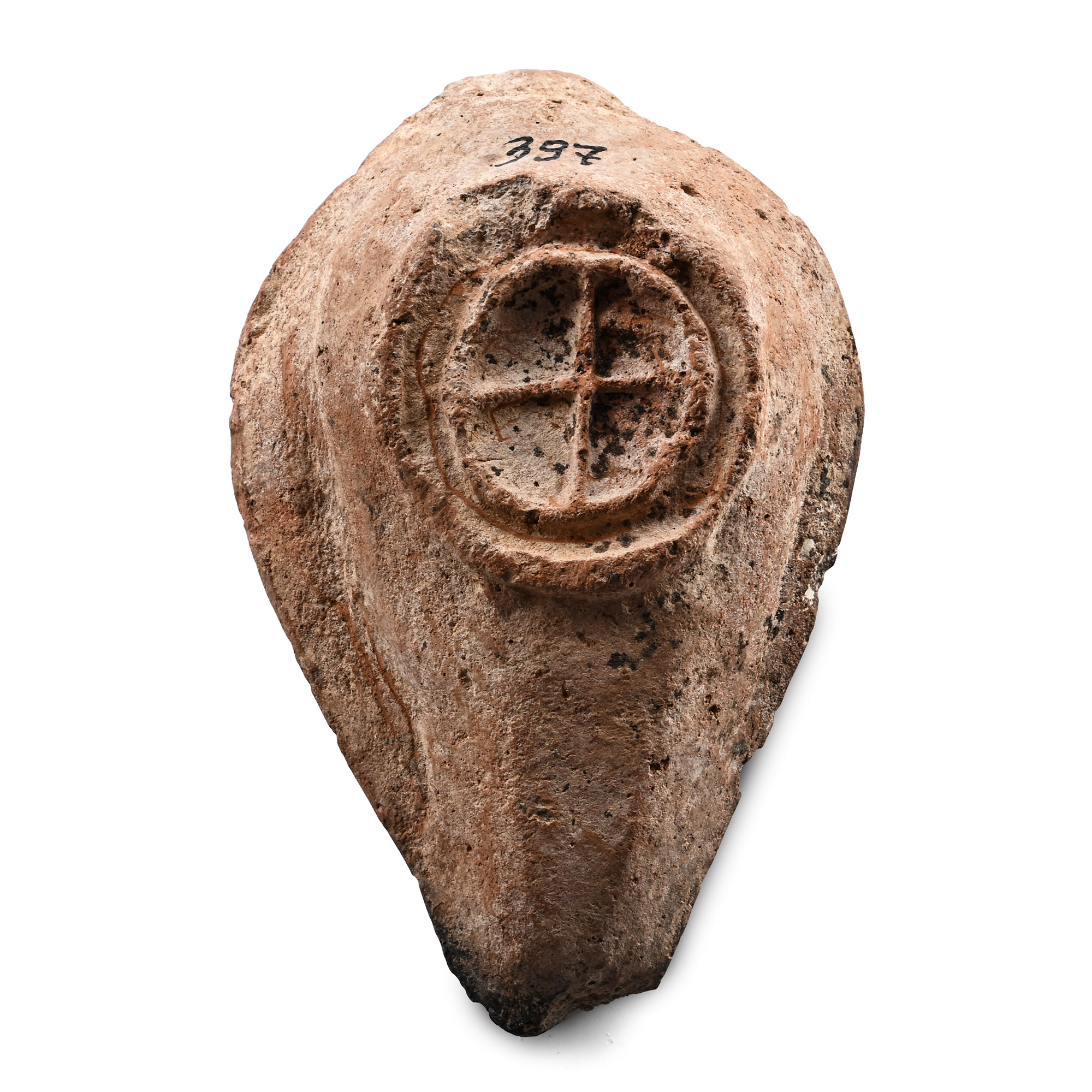 Late Roman Terracotta Oil Lamp