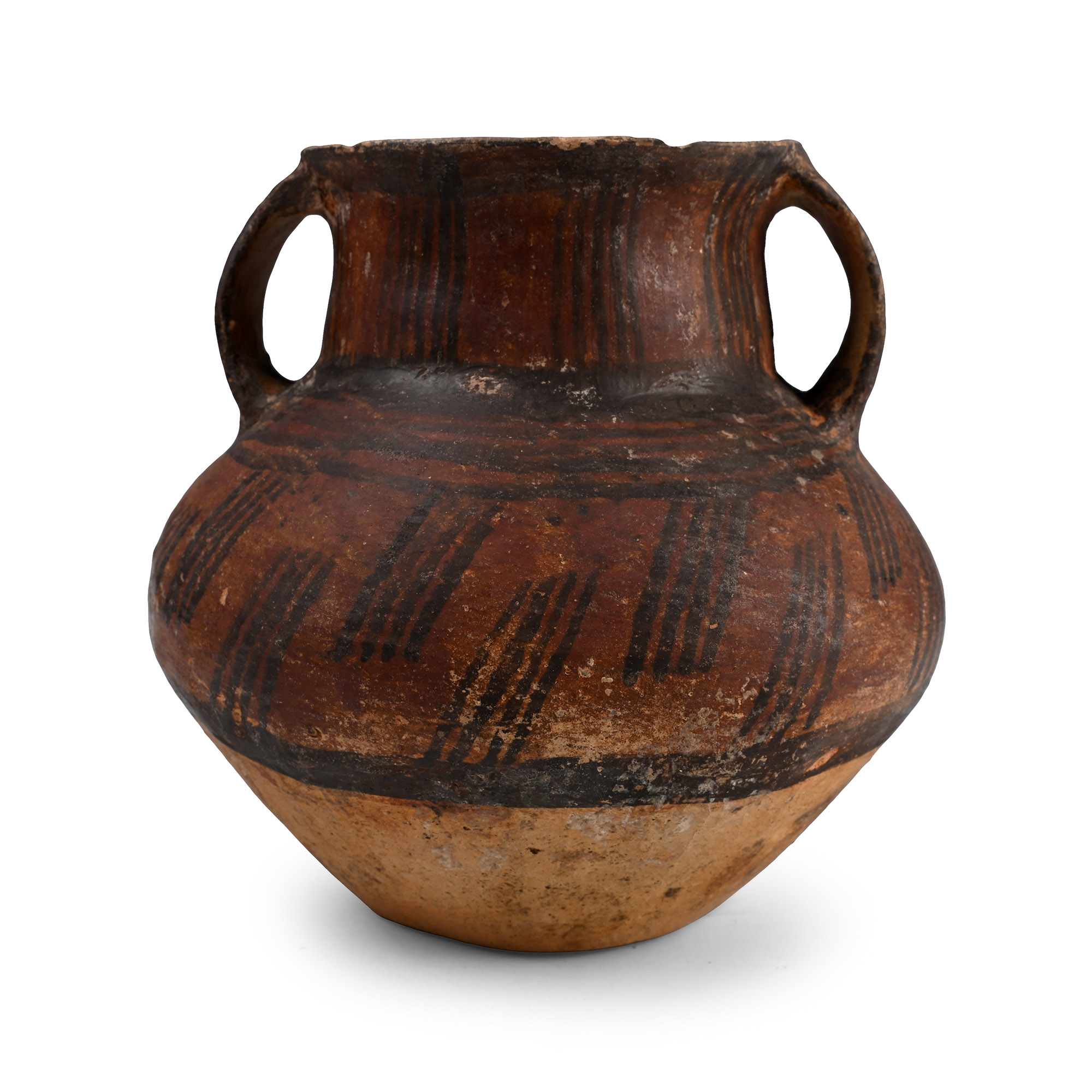 Chinese Painted Terracotta Vessel