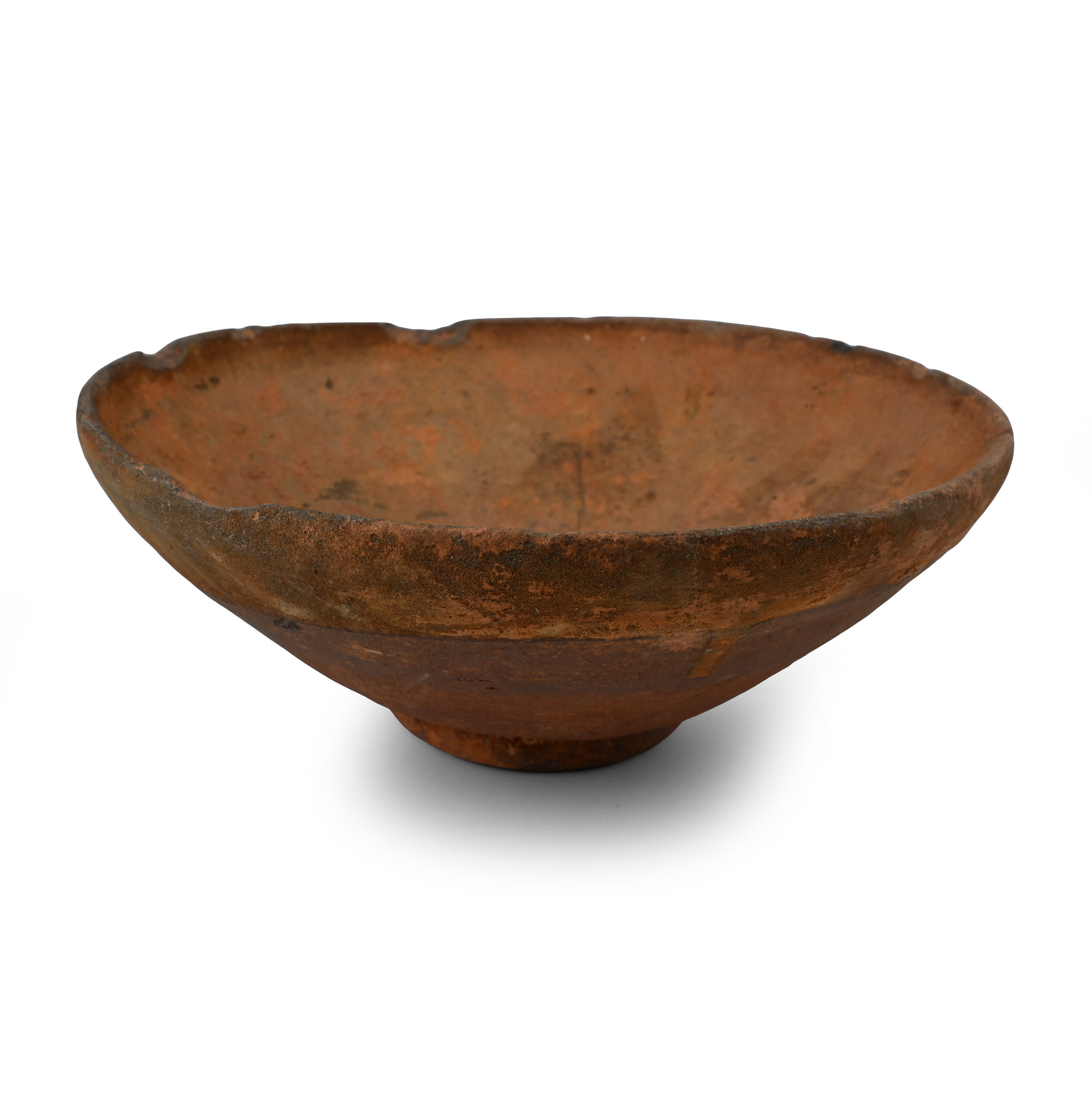 Chinese Ming Terracotta Shallow Bowl