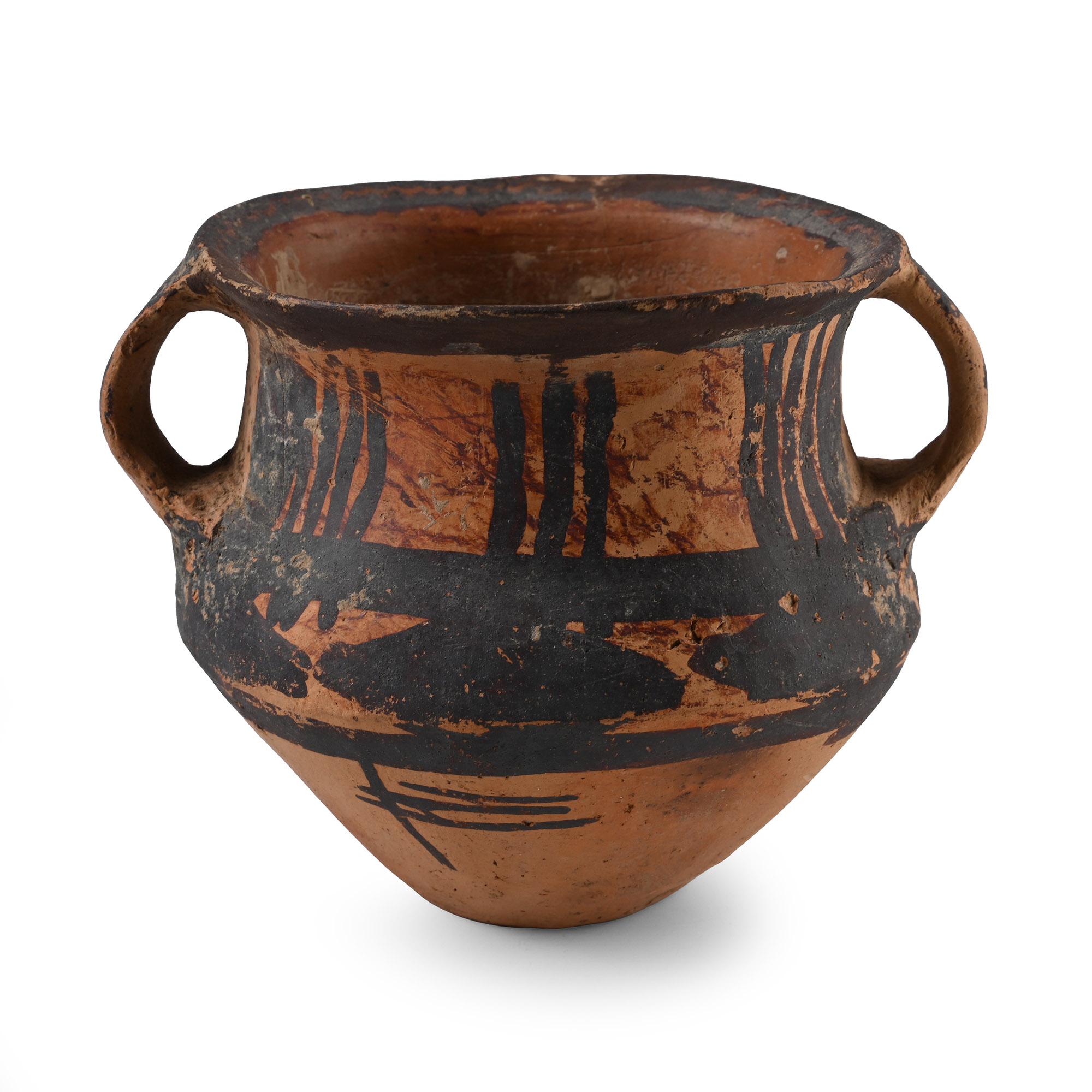 Chinese Neolithic Style Painted Terracotta Jar