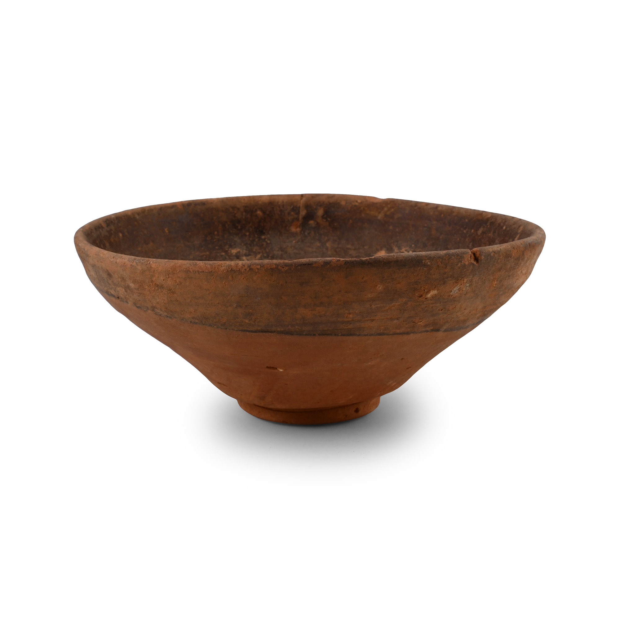 Chinese Ming Deep Terracotta Bowl