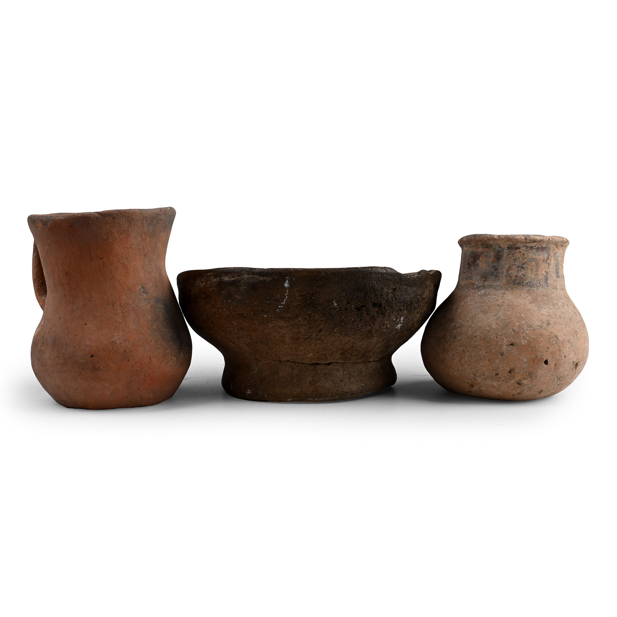 Pre-Columbian Terracotta Vessel Group