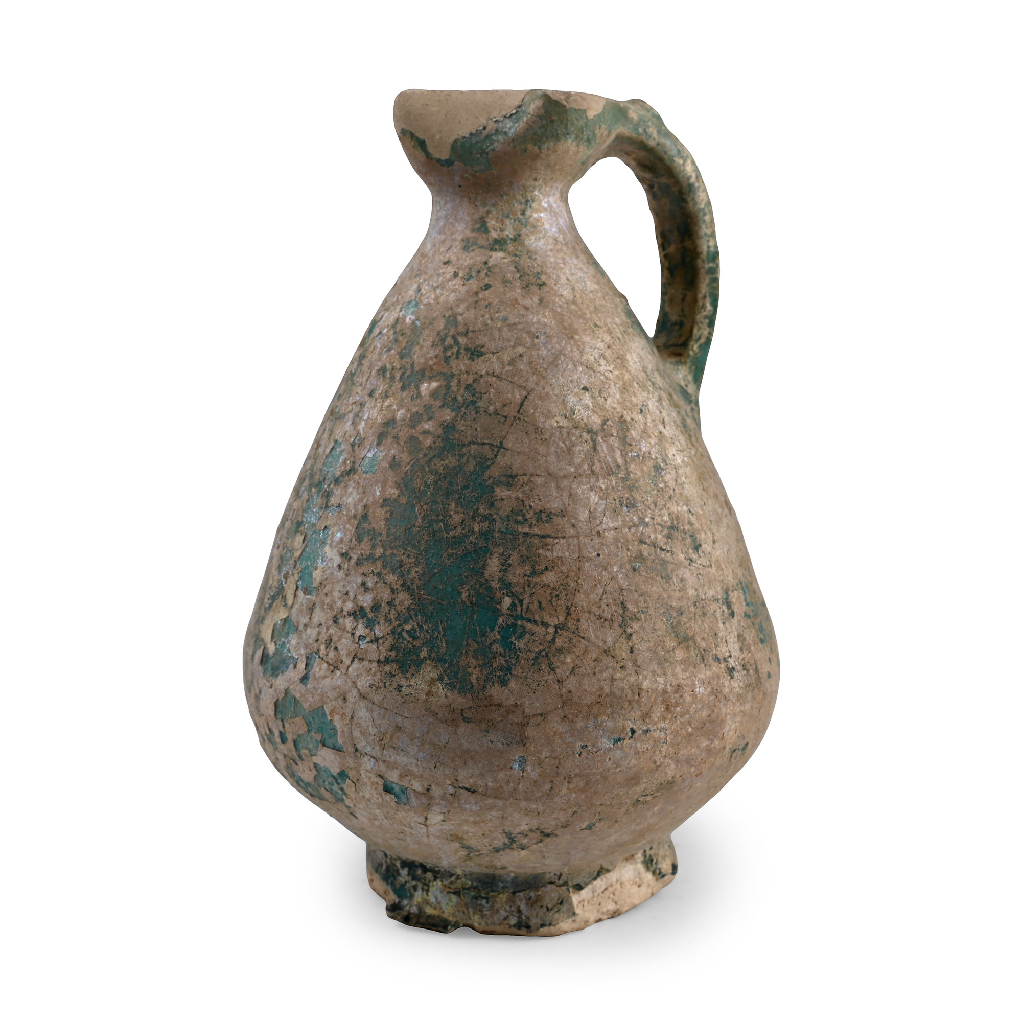 Parthian Green Glazed Jug