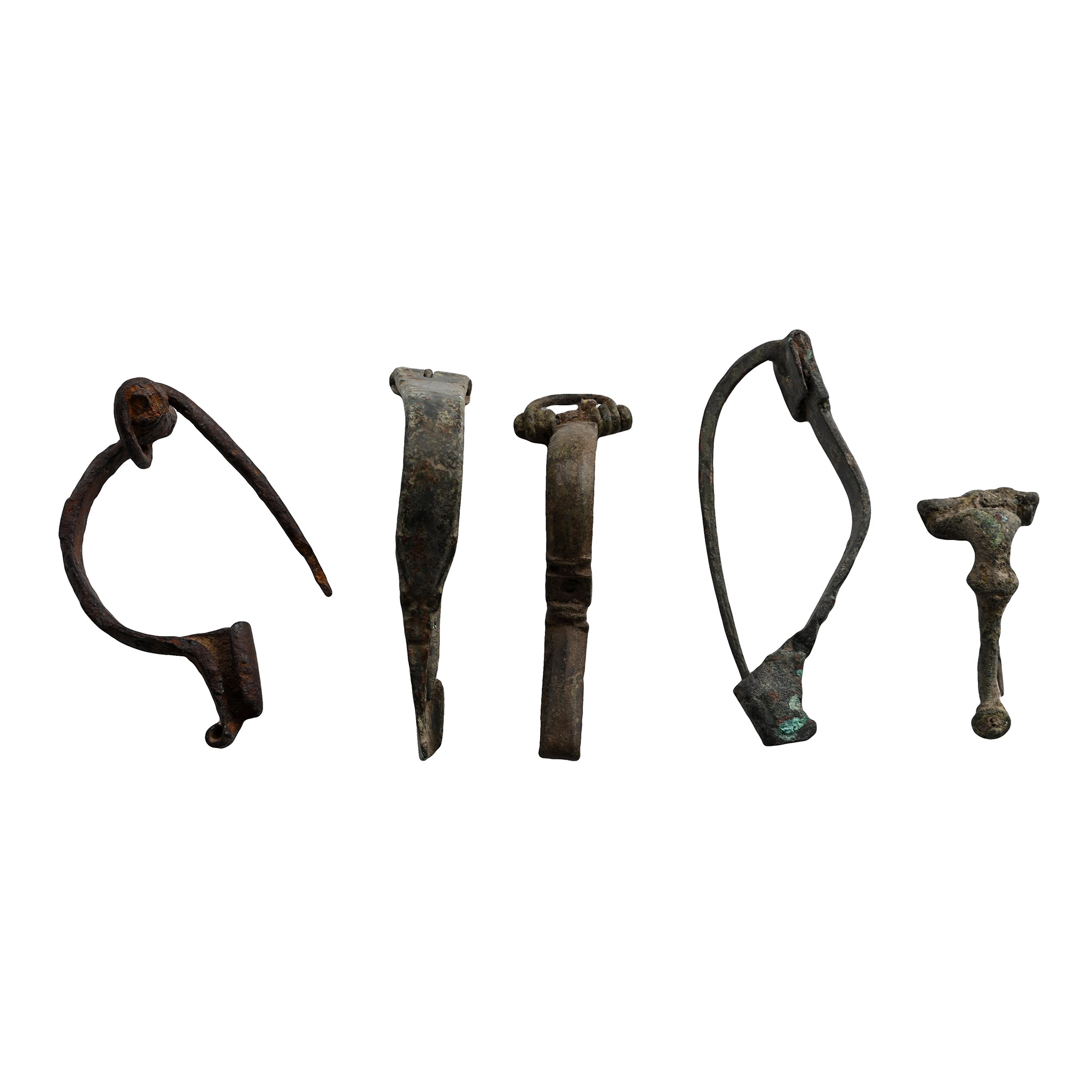 Roman and Earlier Bronze Bow and Trumpet Brooch Collection