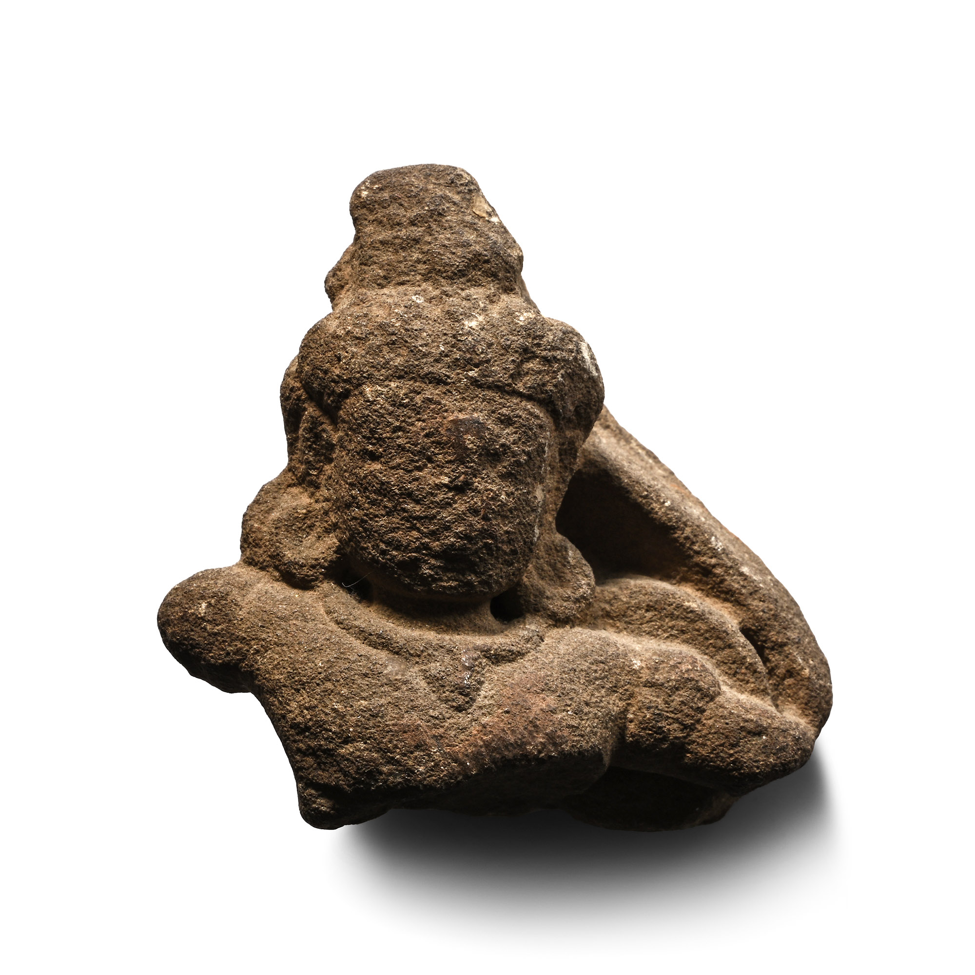 Gandharan Stone Bust of Buddha