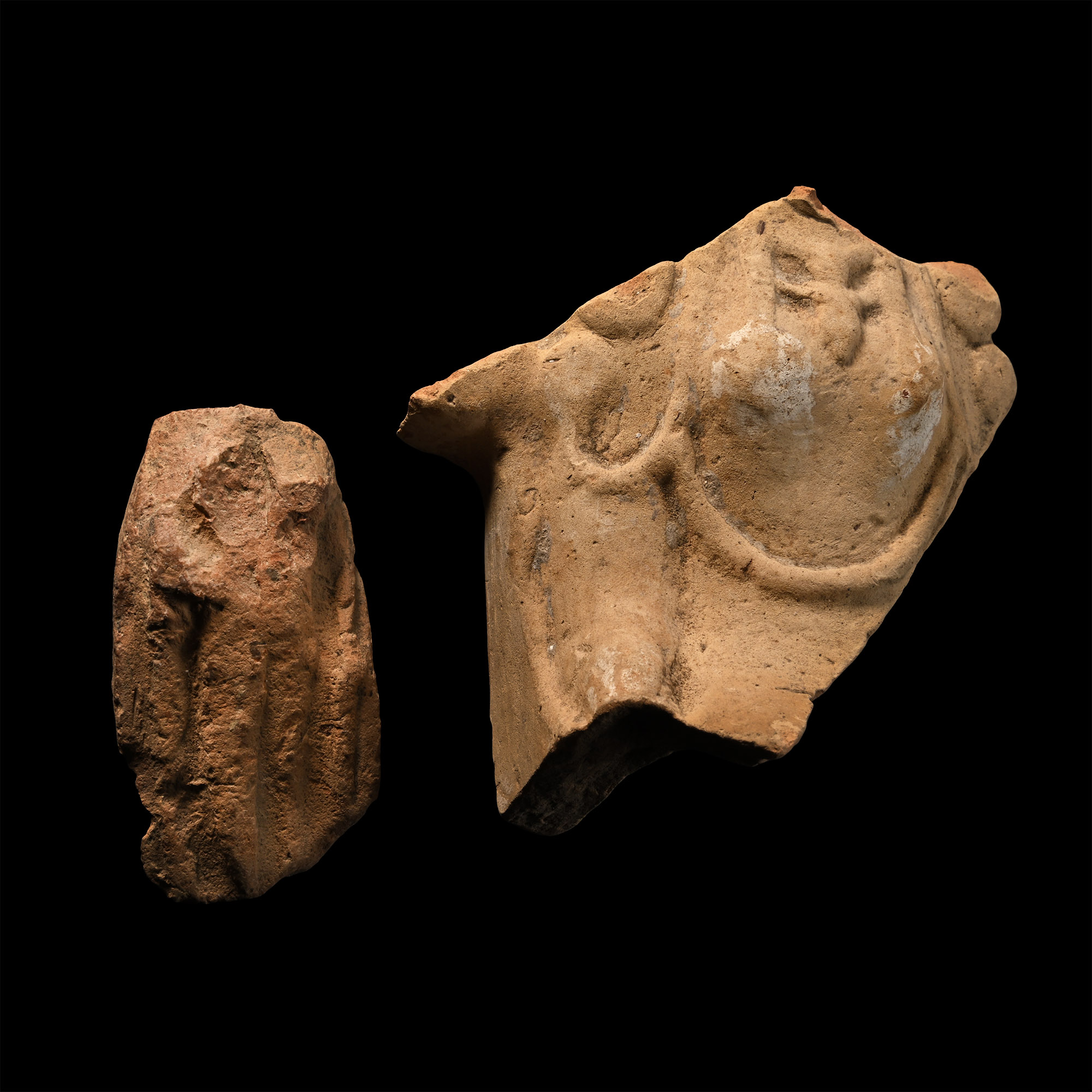 Roman Terracotta Figural Fragment Group