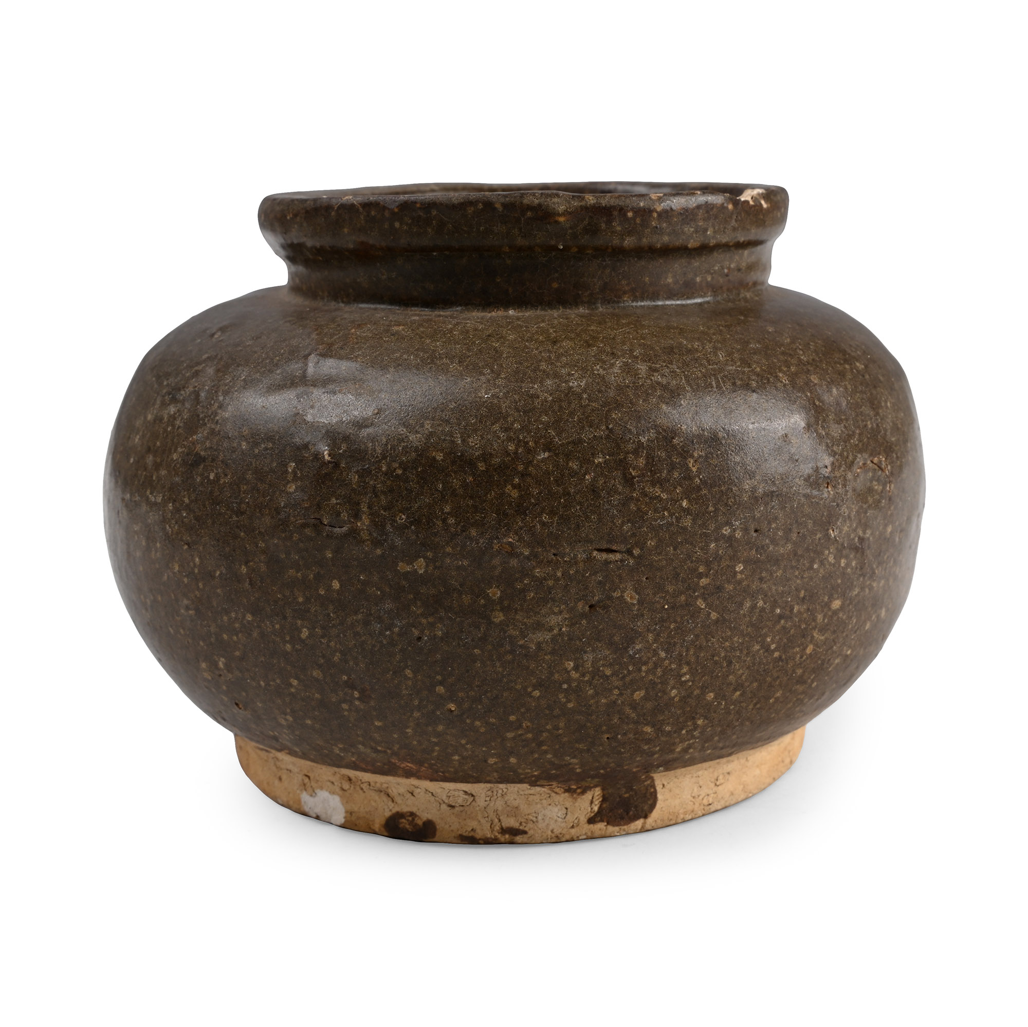 Chinese Song Green Glazed Globular Vessel