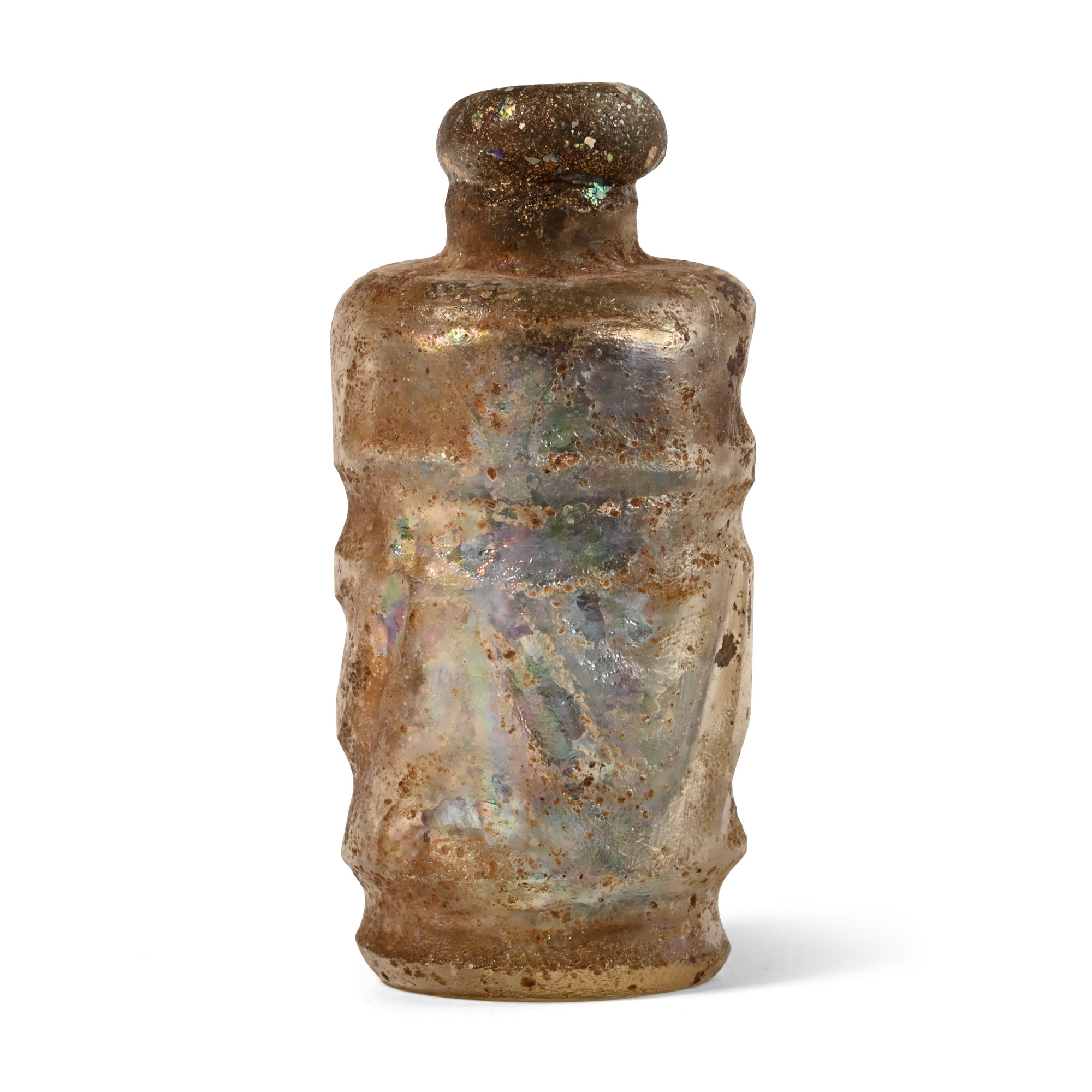 Sasanian Miniature Glass Perfume Bottle