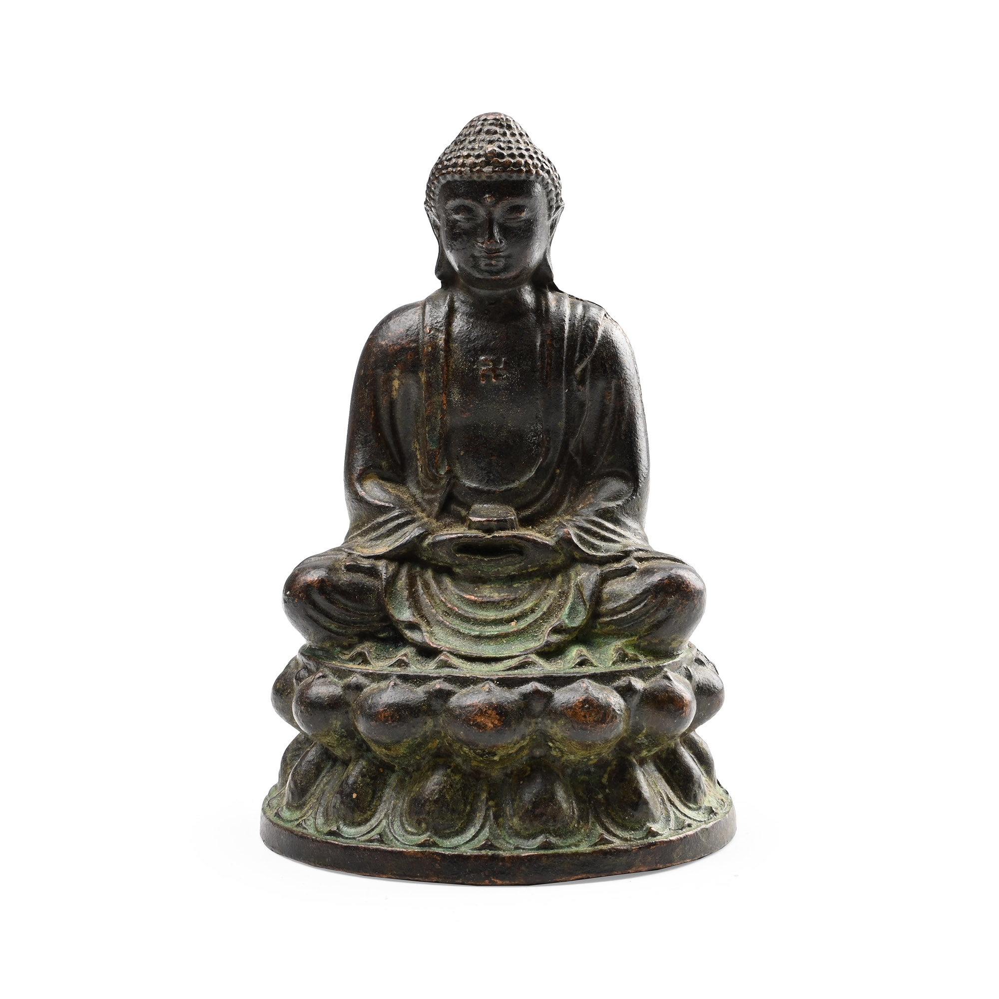 Bronze Seated Buddha Figure