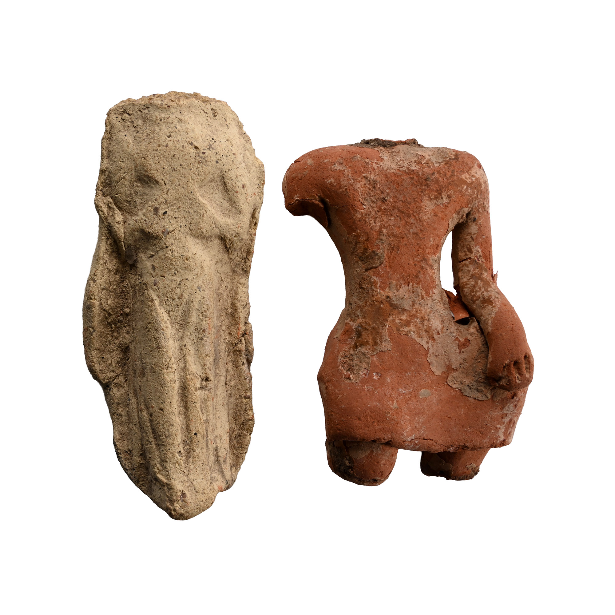 Western Asiatic Terracotta Idol Torso Group