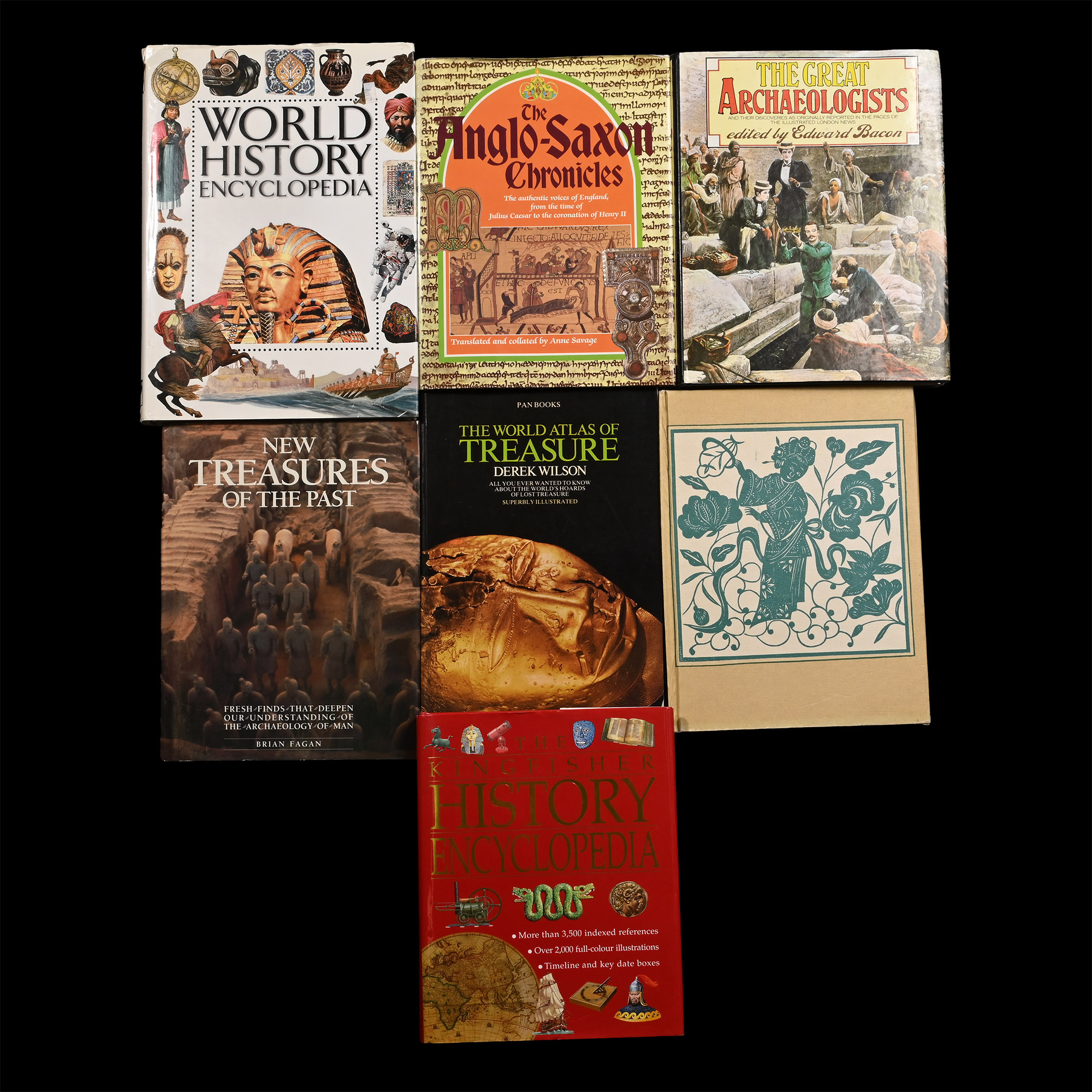 Books on World Archaeology and Treasure - 7 Titles