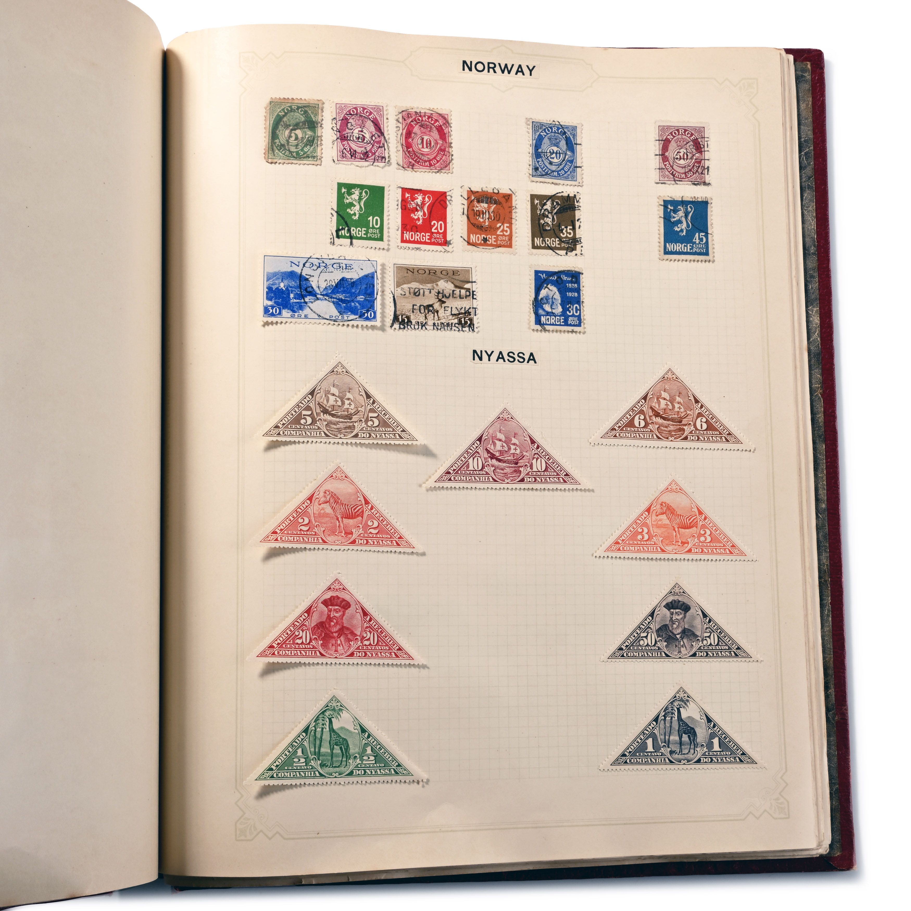 Stamp Collection of Farnham Priest Charles Borelli
