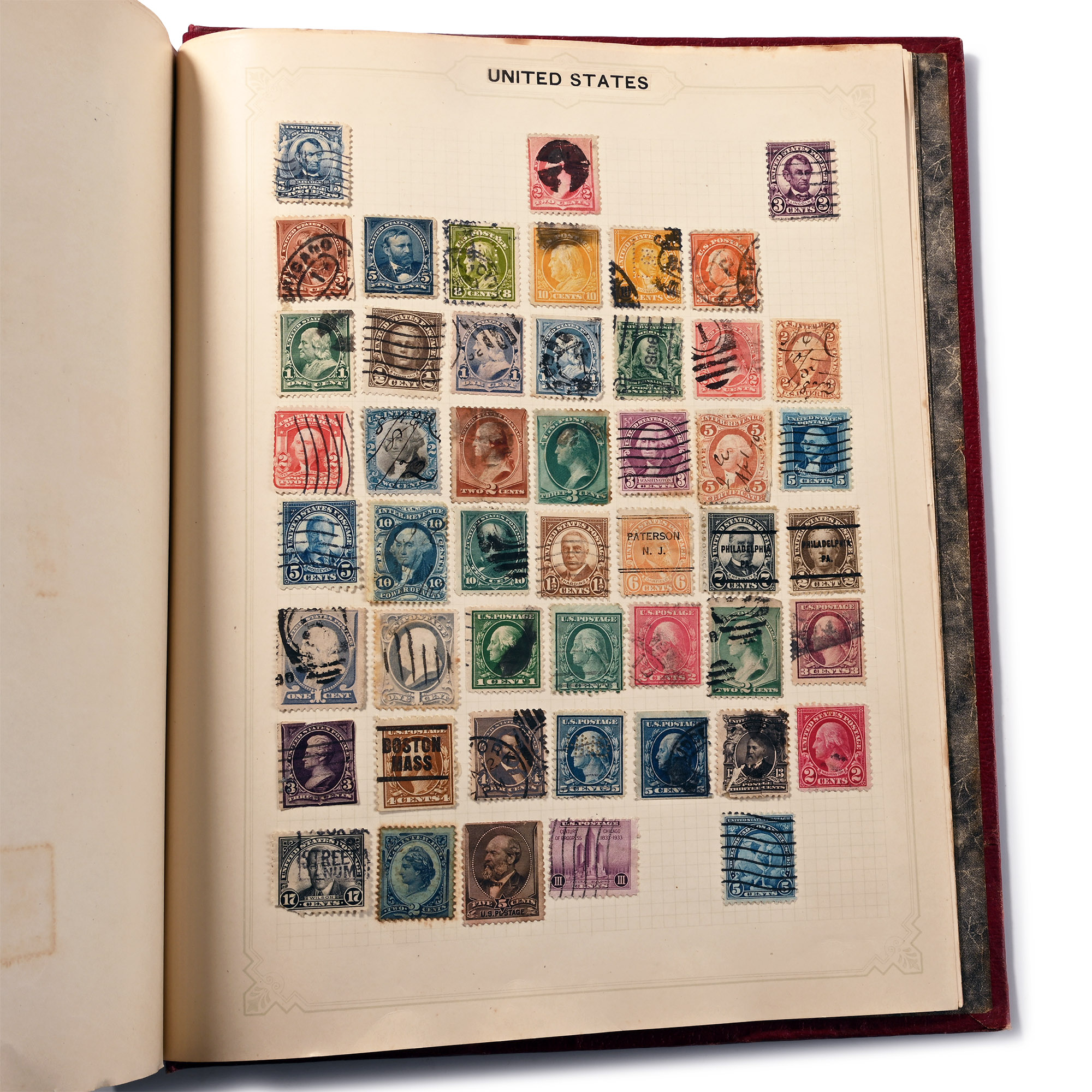 Stamp Collection of Farnham Priest Charles Borelli