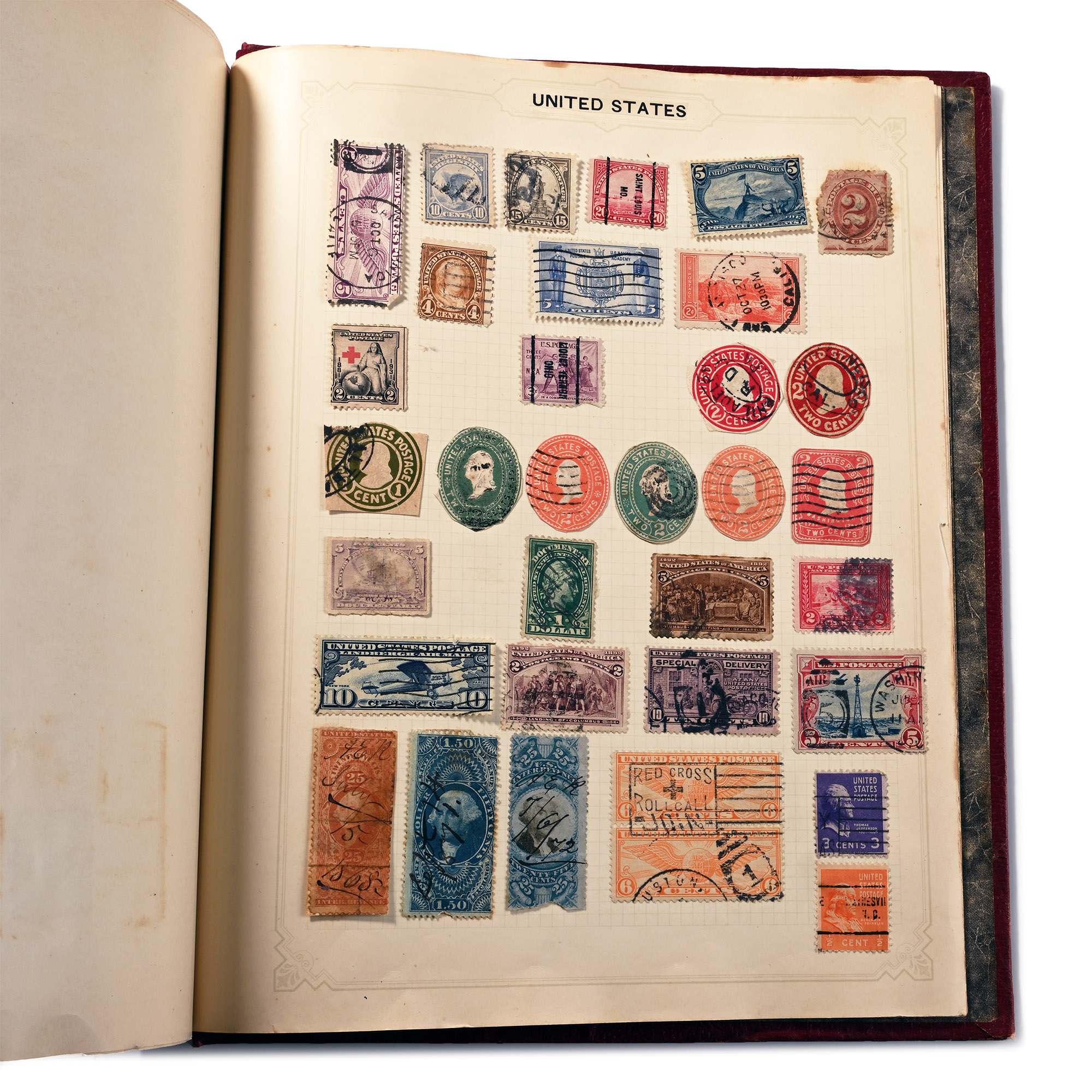 Stamp Collection of Farnham Priest Charles Borelli