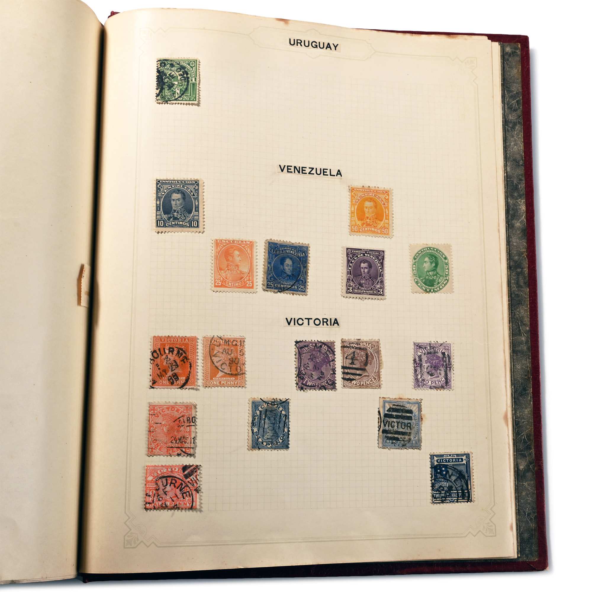 Stamp Collection of Farnham Priest Charles Borelli