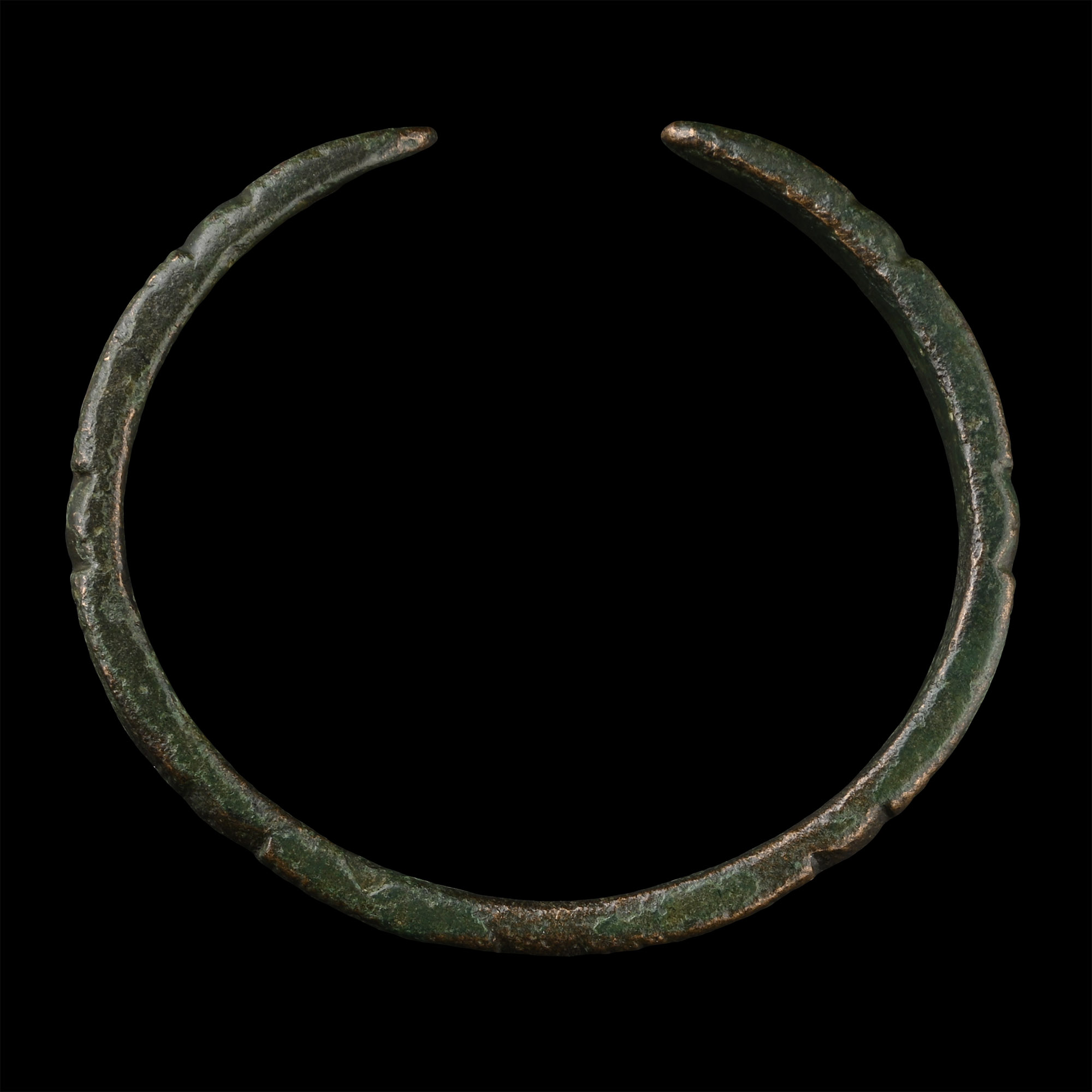 Roman Decorated Bronze Bracelet