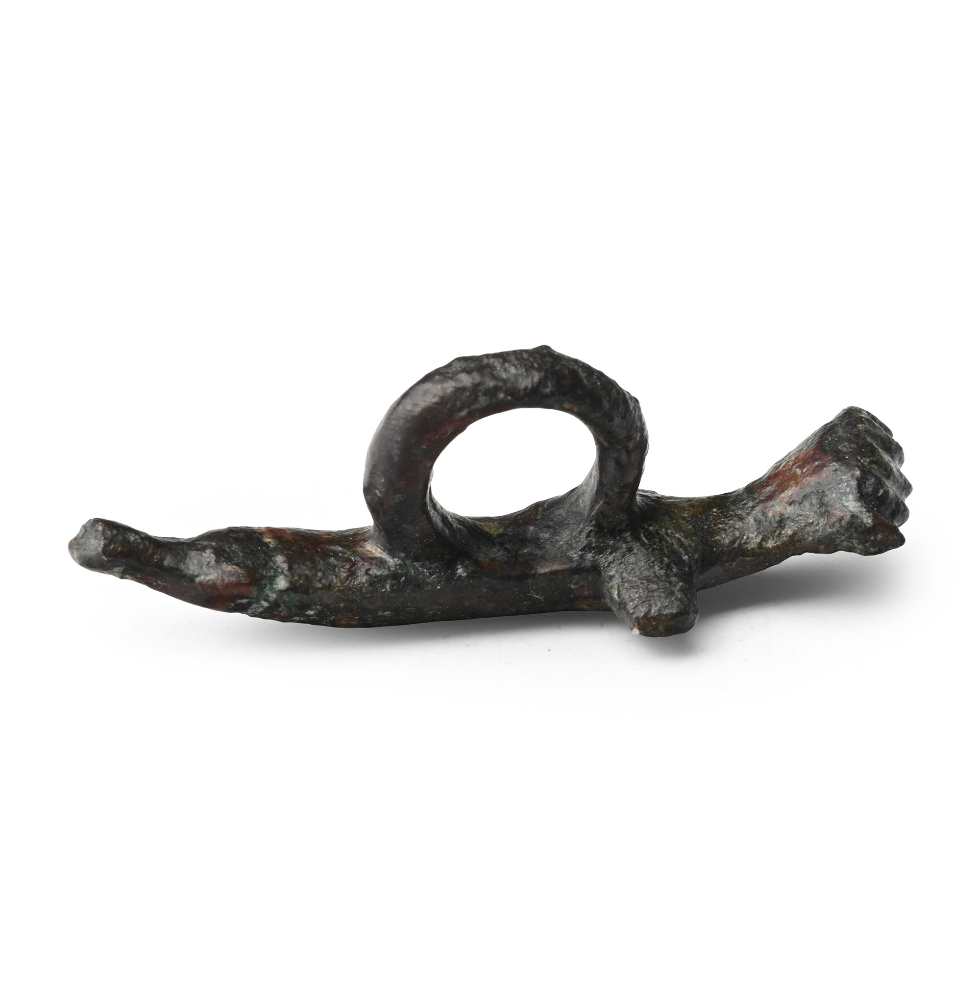 Roman Bronze Phallic Pendant