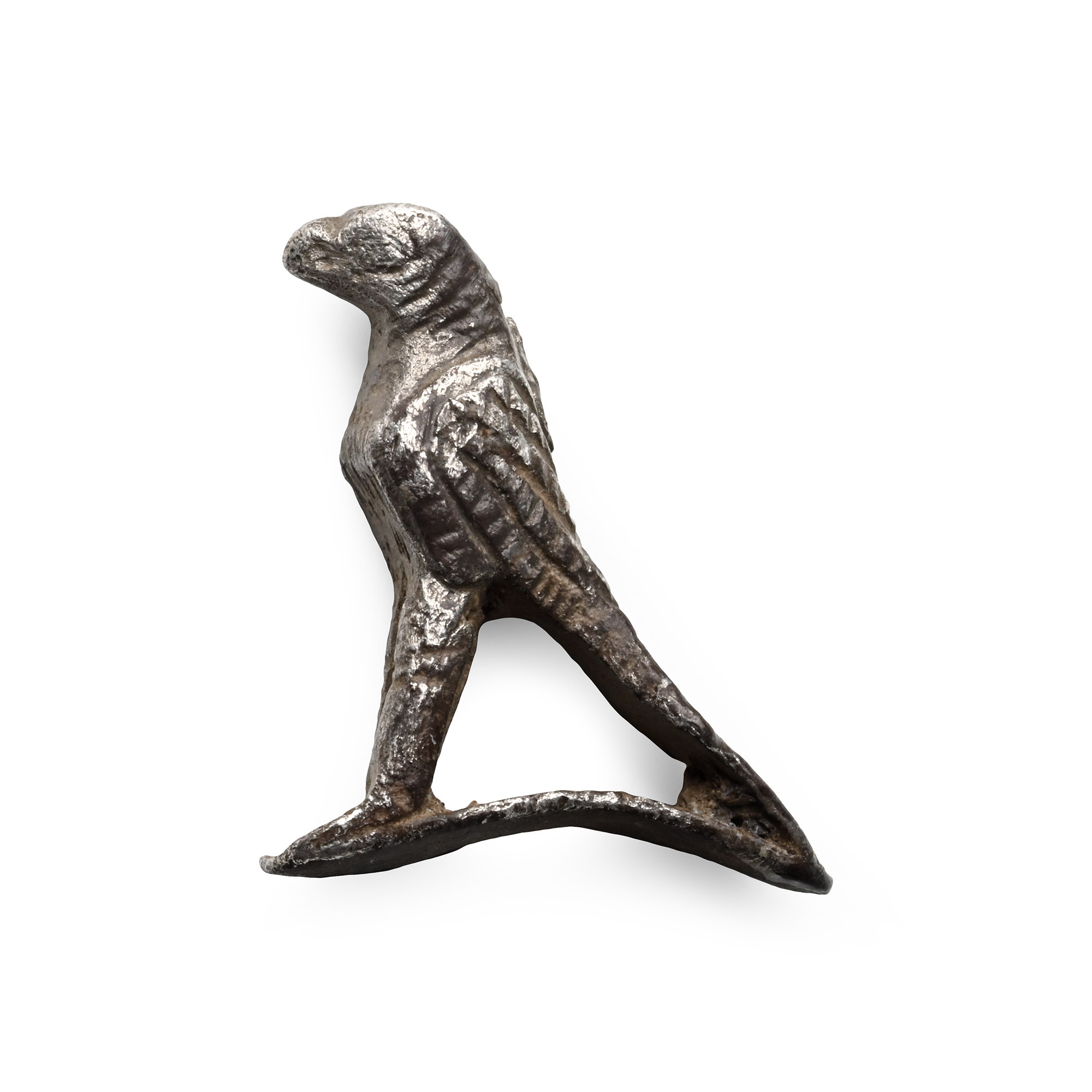 Roman Miniature Silver Eagle Statuette