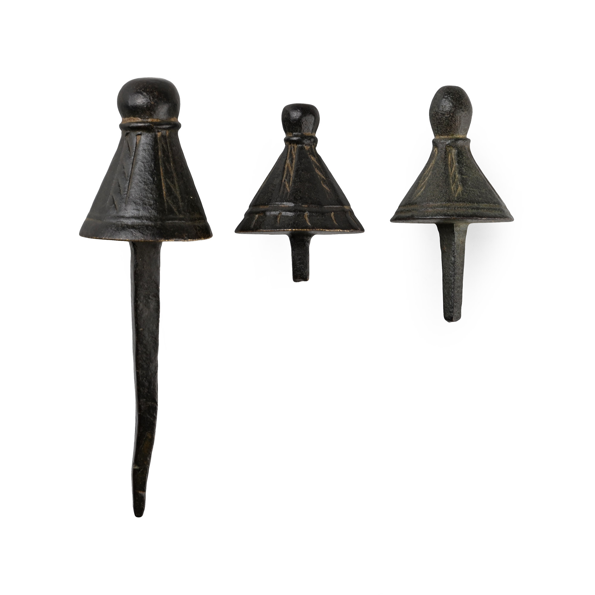 Byzantine Bronze Furniture Mount Group