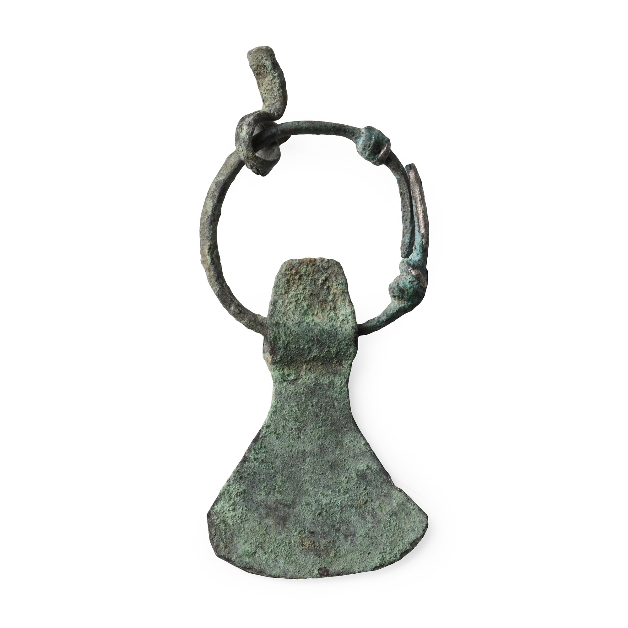 Viking Age Bronze Axehead Pendant