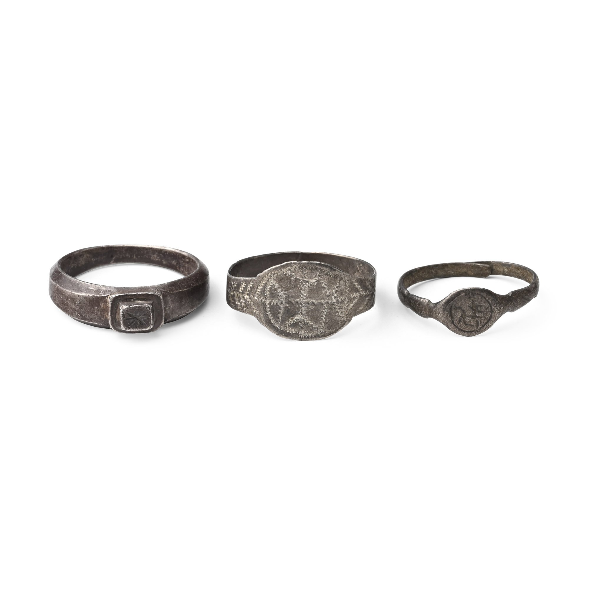 Medieval and Later Silver Ring Group