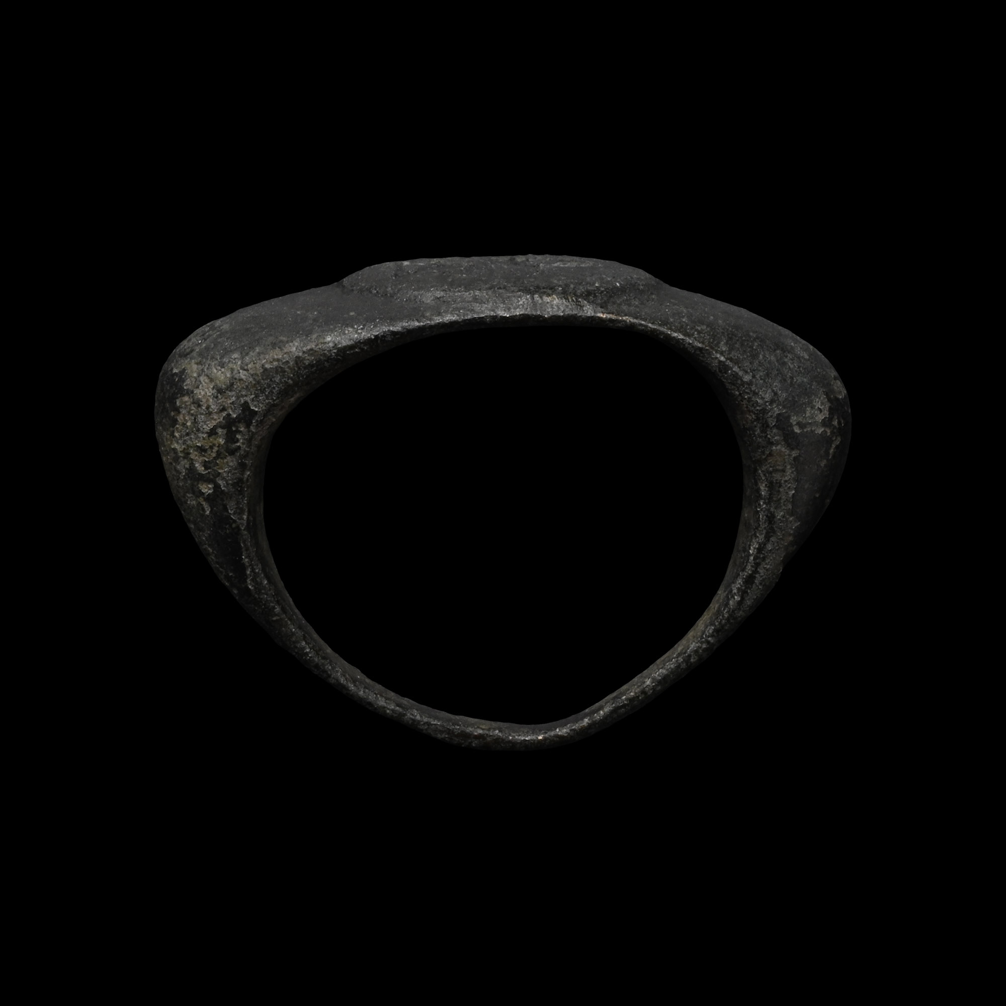 Roman Bronze Ring with Scorpion