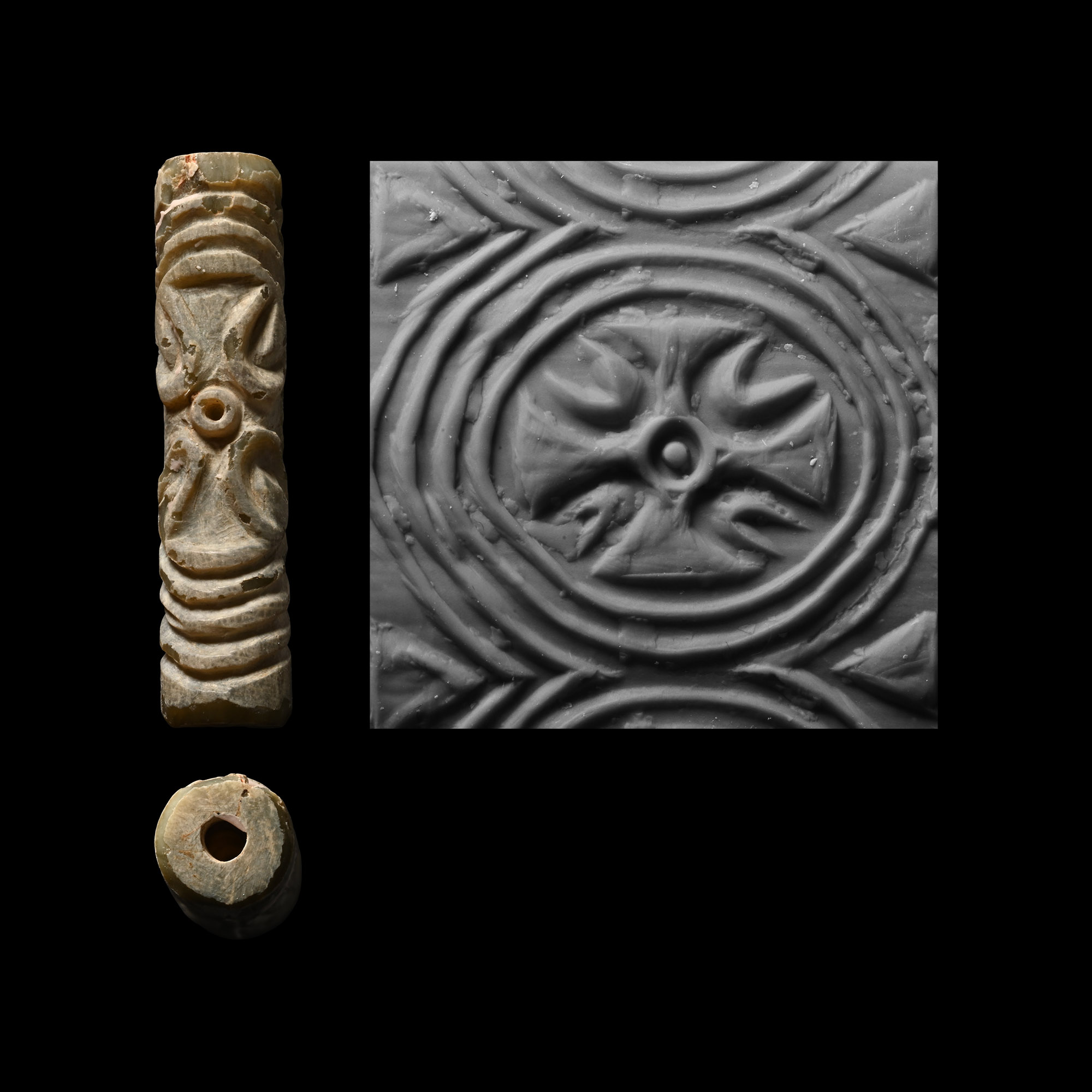 Western Asiatic Geometric Cylinder Seal