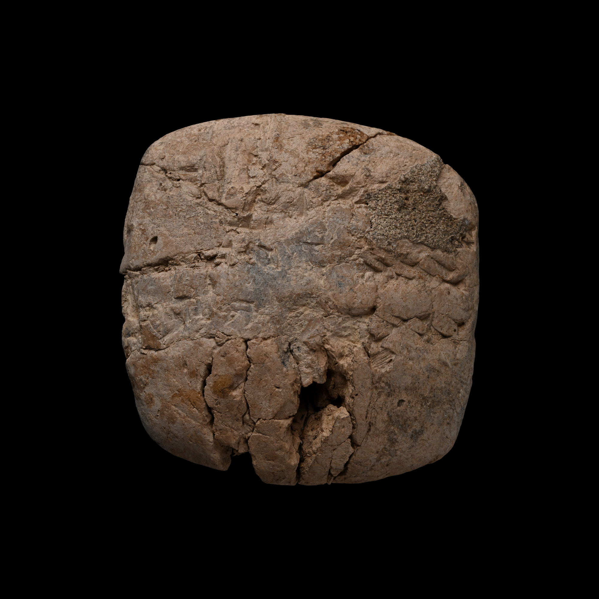 Mesopotamian Terracotta Cuneiform Tablet