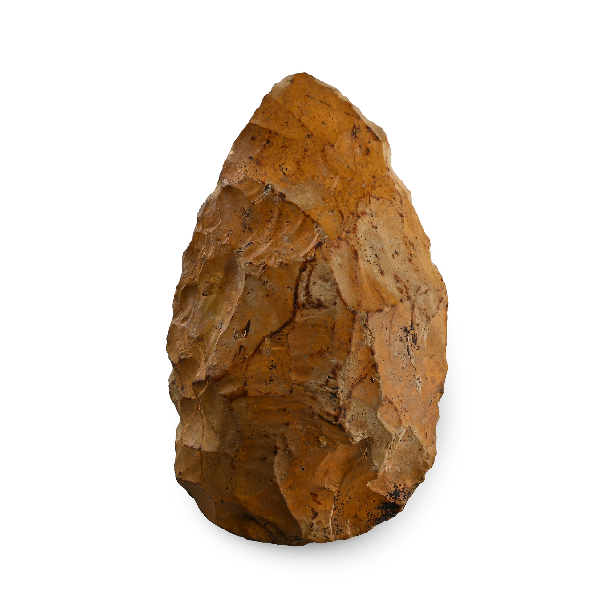Hampshire Stone Age Knapped Flint Handaxe