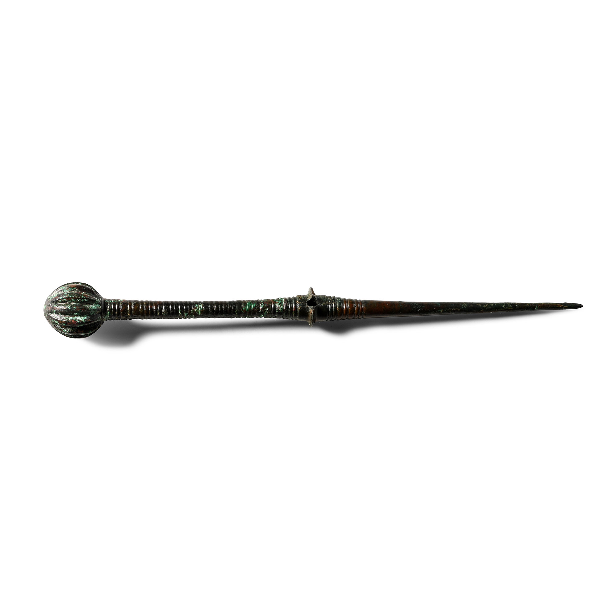 Luristan Decorated Bronze Cloak Pin