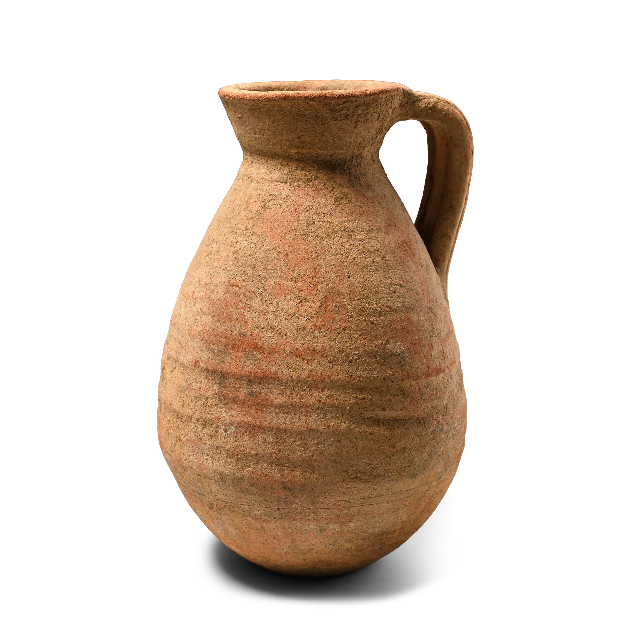 Large Roman Carthaginian Redware Ribbed Jug