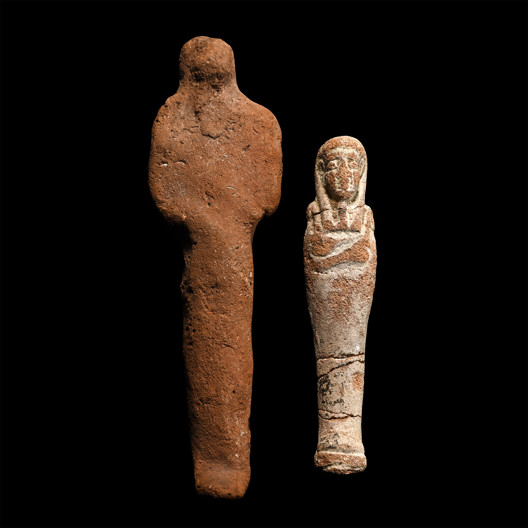 Egyptian Clay Shabti Group