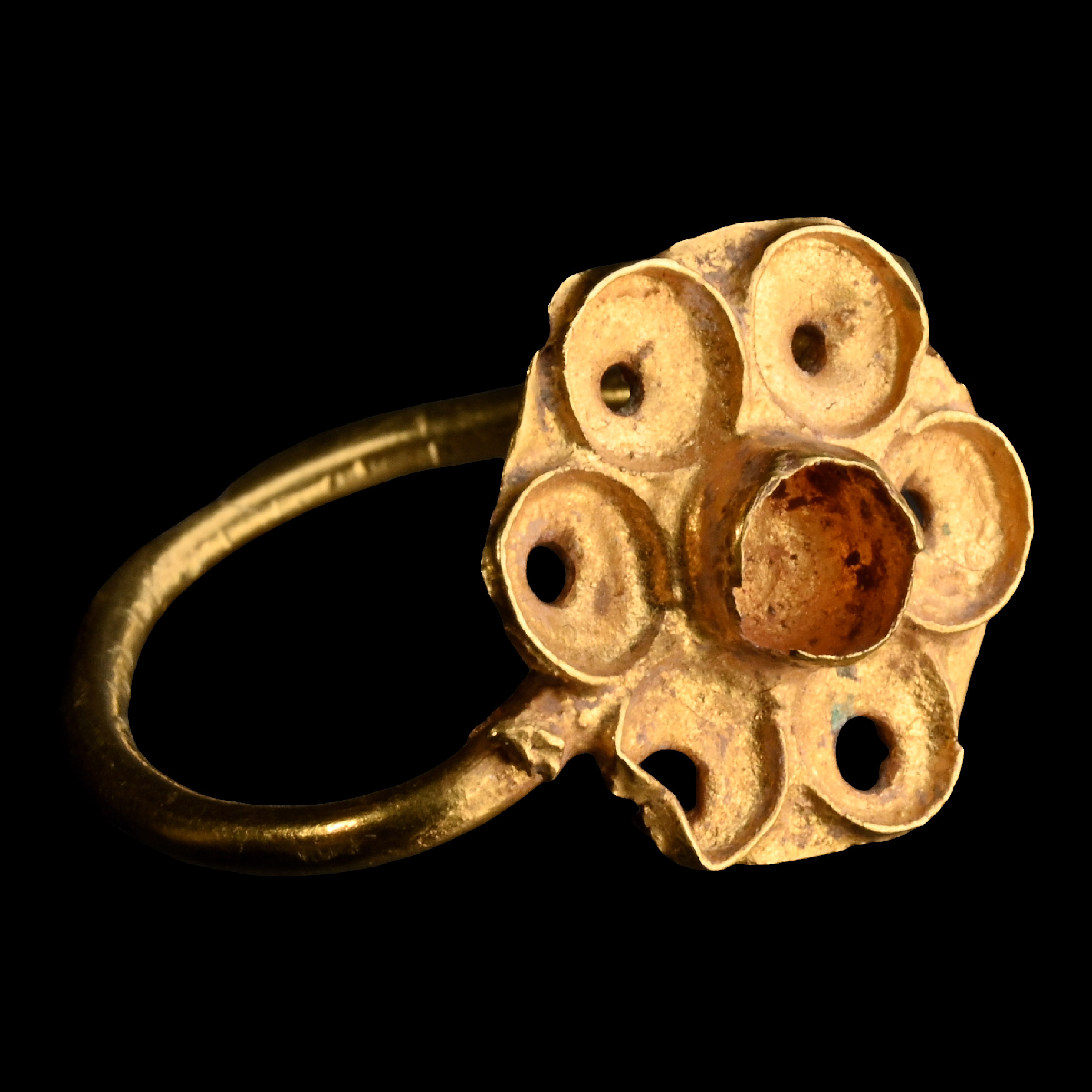 Roman Gold Earring