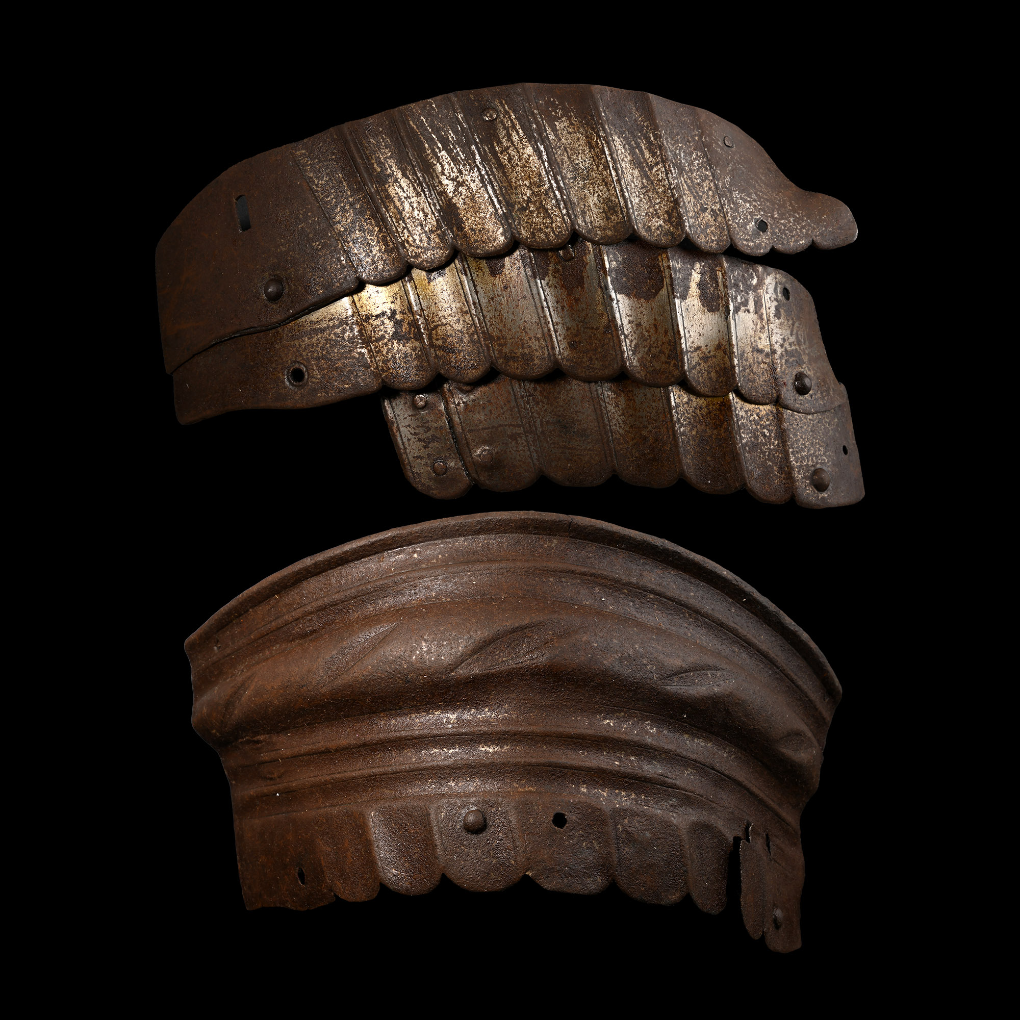 Maximilian Articulated Steel Plate Armour Tassets