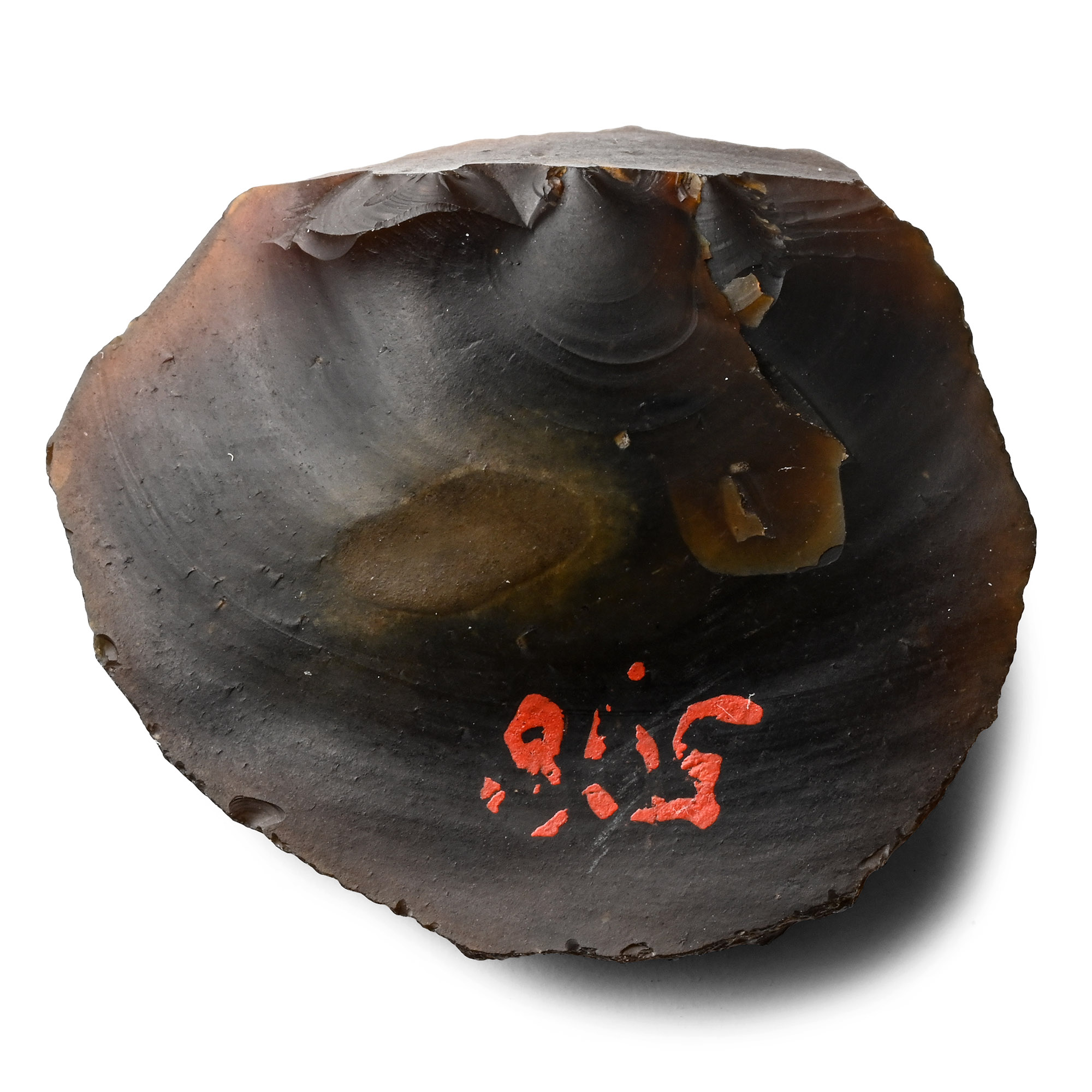 Powys Welsh Stone Age Knapped Flint Scraper