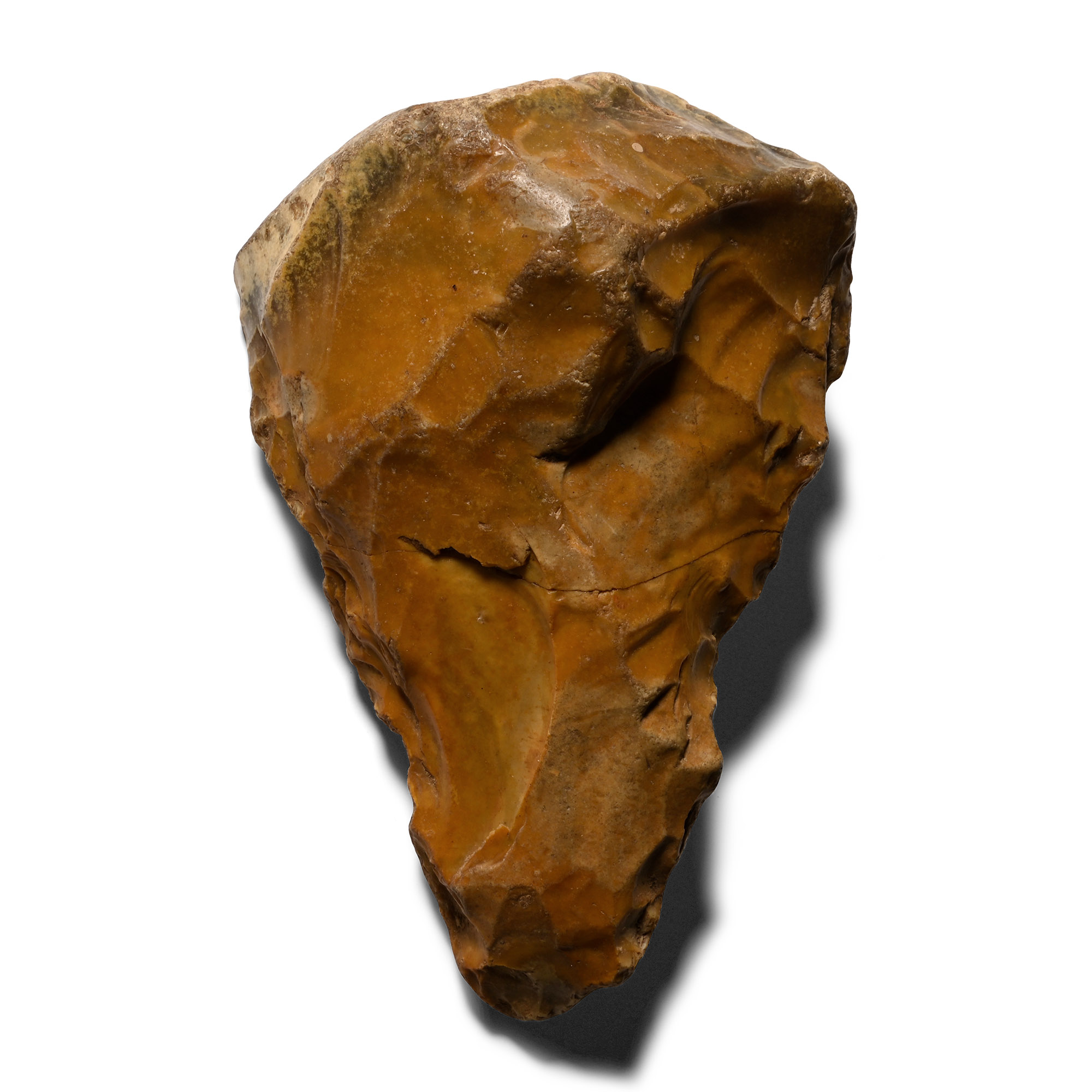 Dawley British Stone Age Knapped Ficron Handaxe