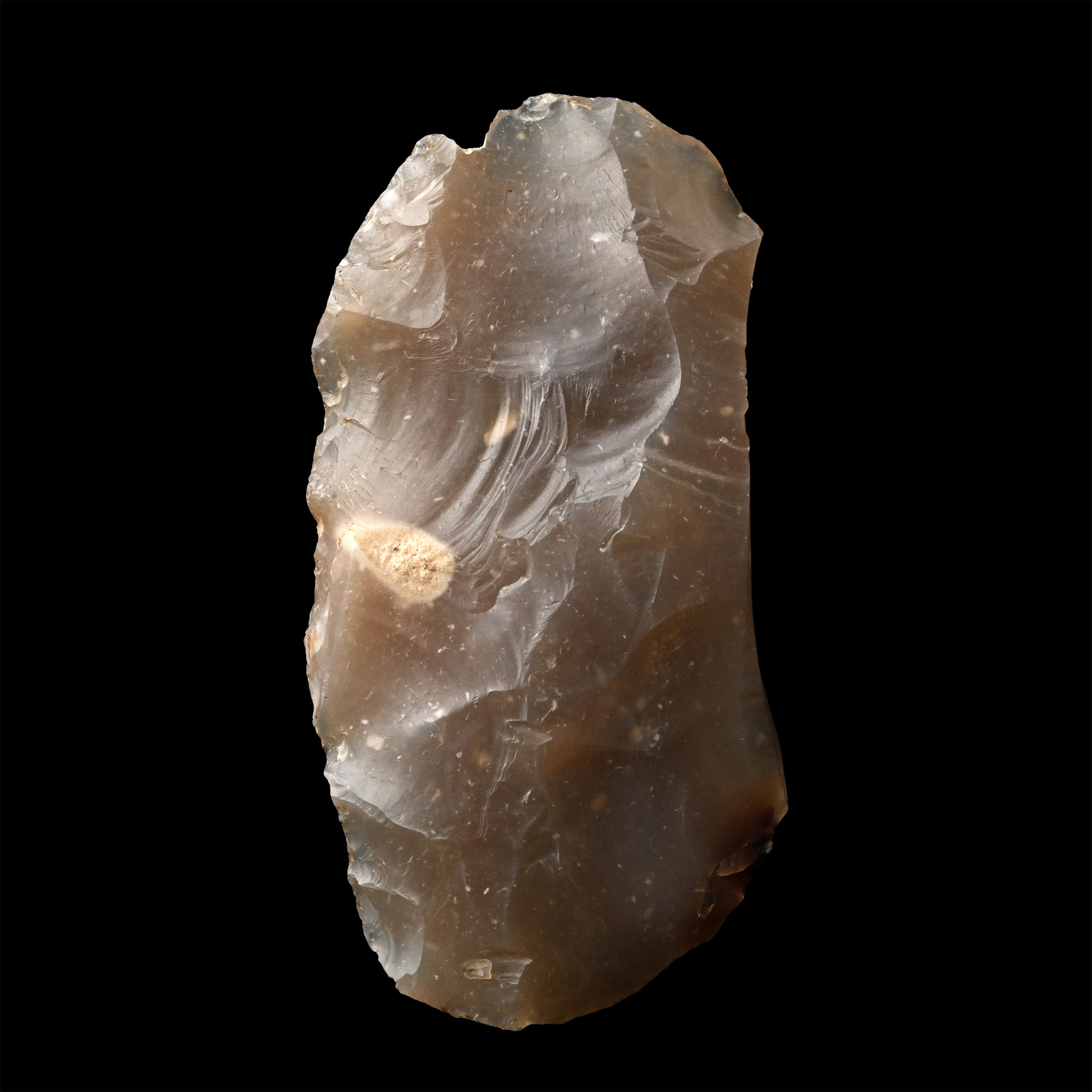 Icklingham British Stone Age Knapped Flint Scraper