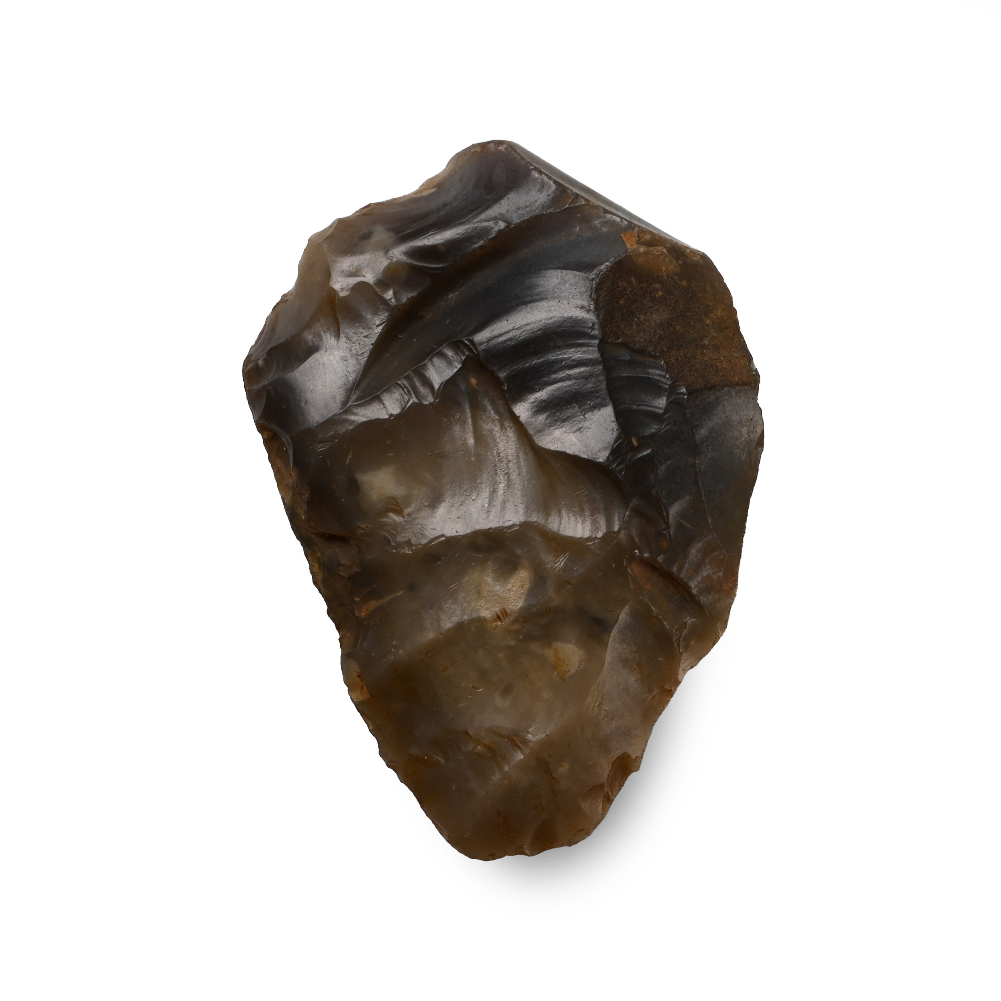 Swanscombe British Stone Age Knapped Mousterian Handaxe