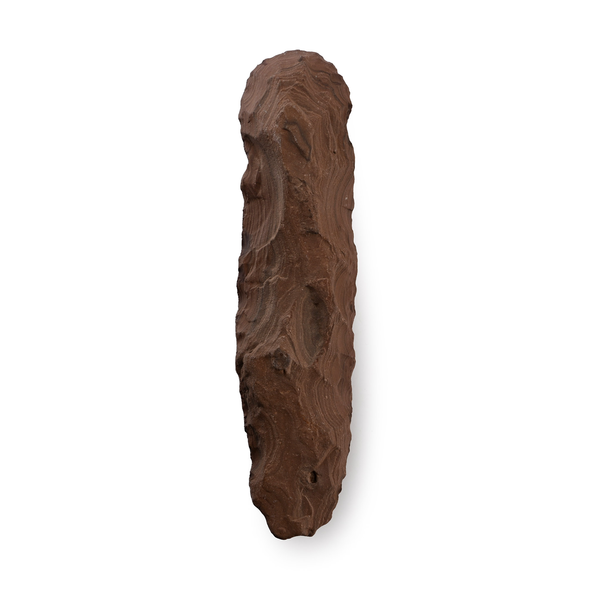 El Golea Algerian Stone Age Knapped Bifacial Knife