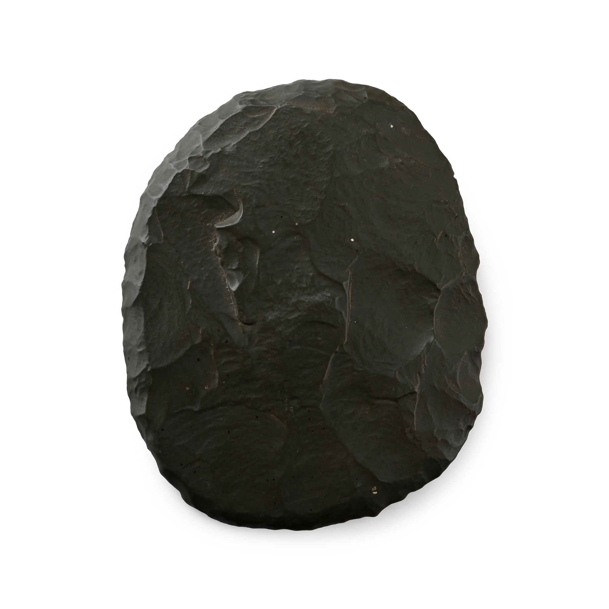 Tchin Tabourak African Stone Age Knapped Bifacial Discordial Knife
