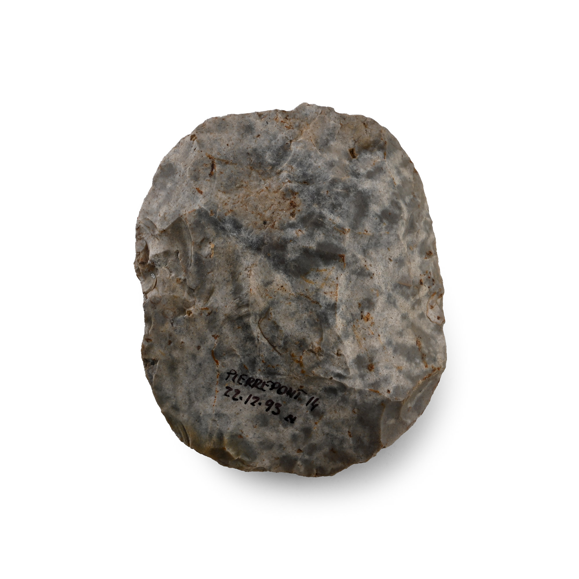 Pierrepont French Stone Age Neanderthal Knapped Fint Handaxe