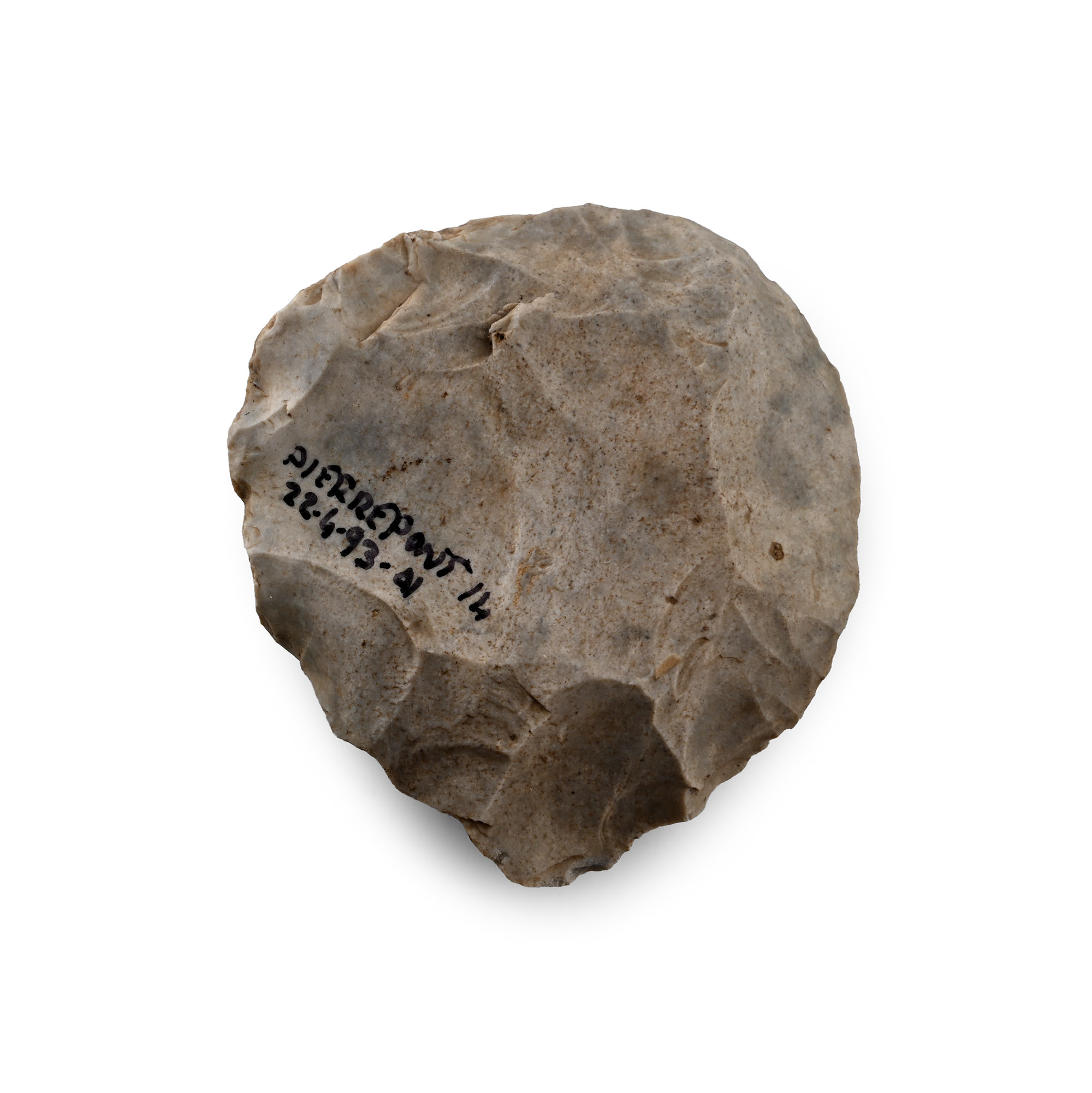 Pierrepont French Stone Age Neanderthal Knapped Flint Handaxe
