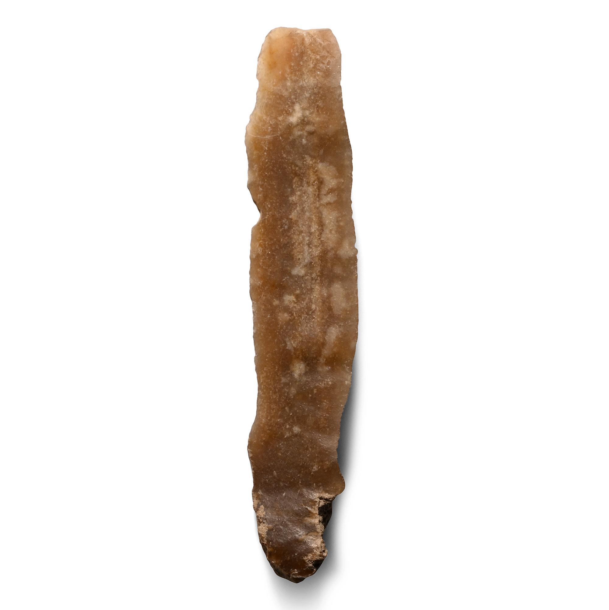 French Dordogne Stone Age Knapped Gravettian Blade