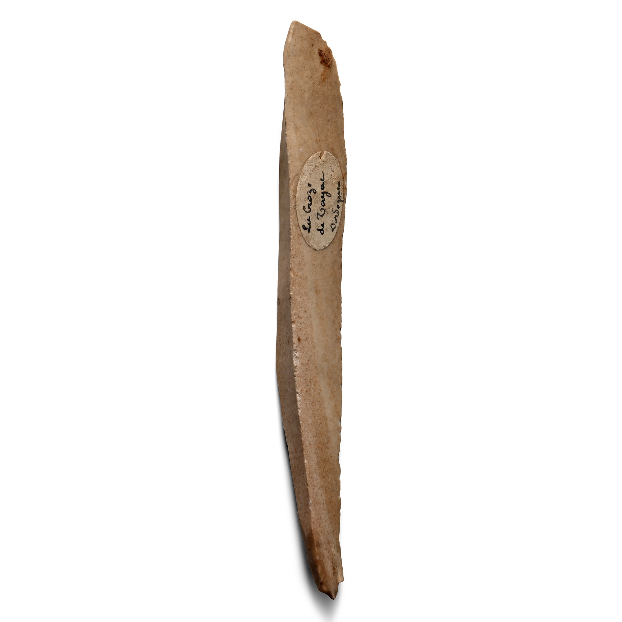 La Croze French Long Stone Age Crested Blade
