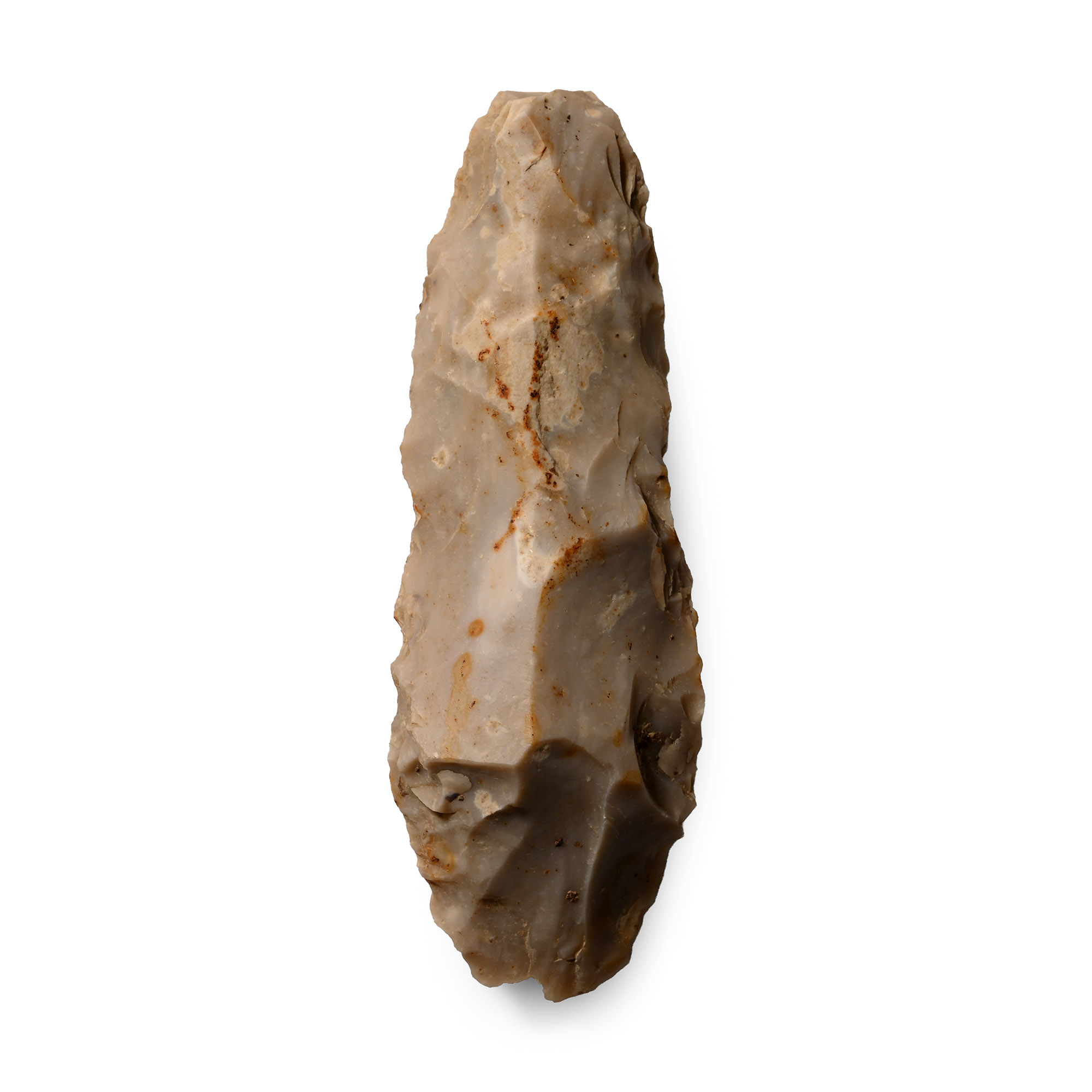 Yonne French Stone Age Knapped Flint Adze