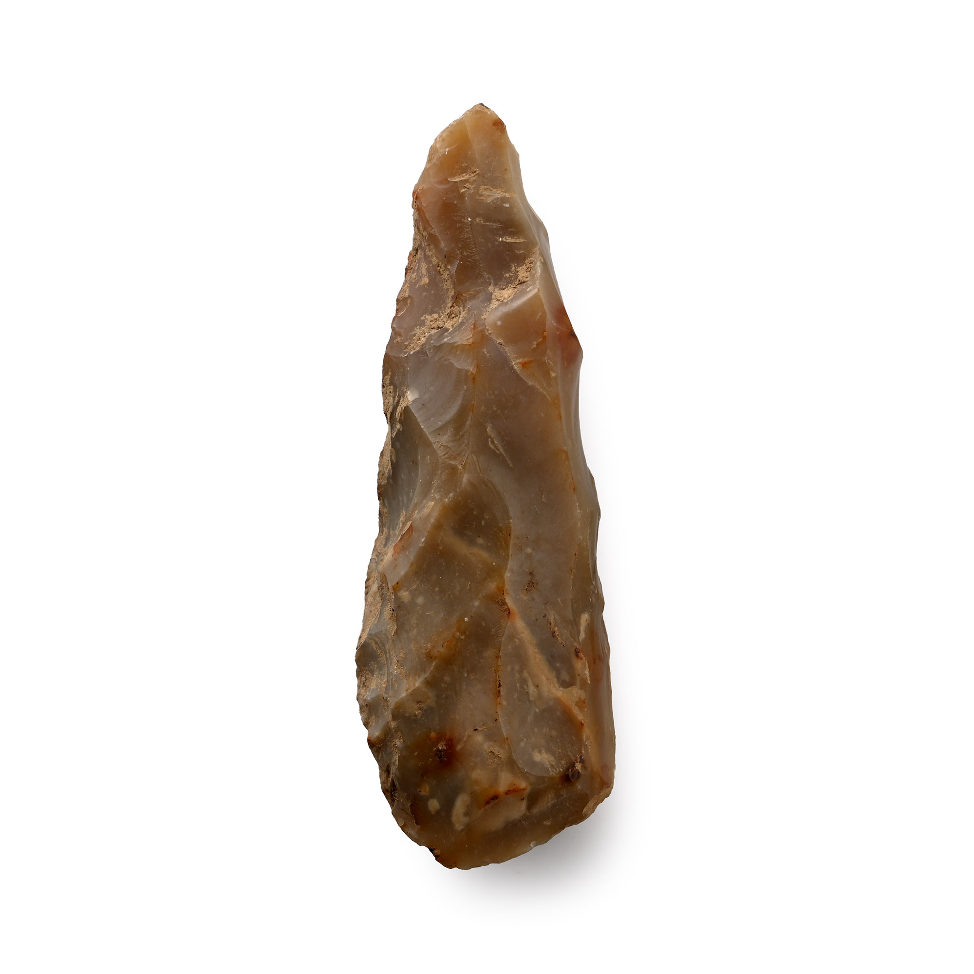 Yonne French Stone Age Knapped Flint Adze