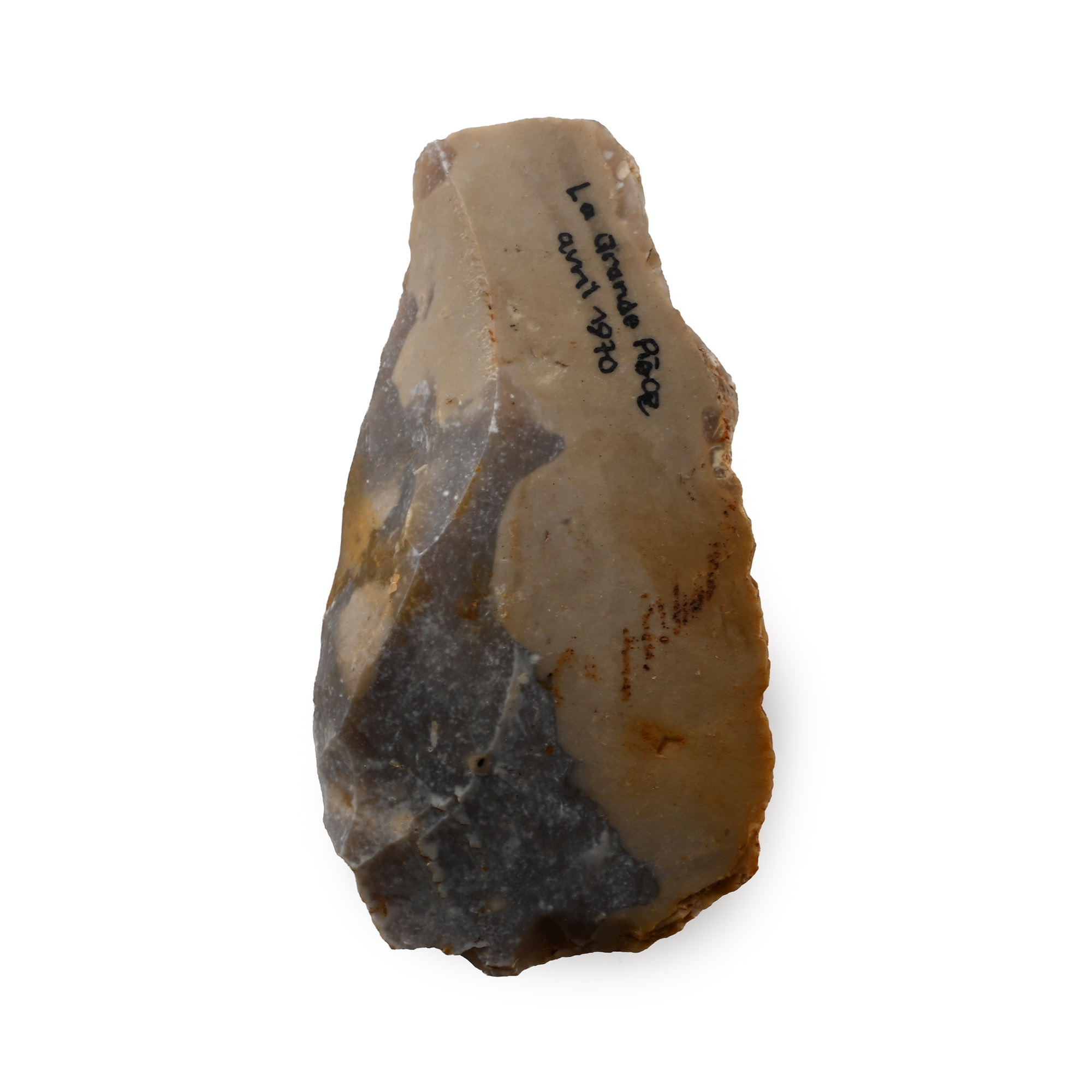 La Grande French Stone Age Knapped Flint Racloir